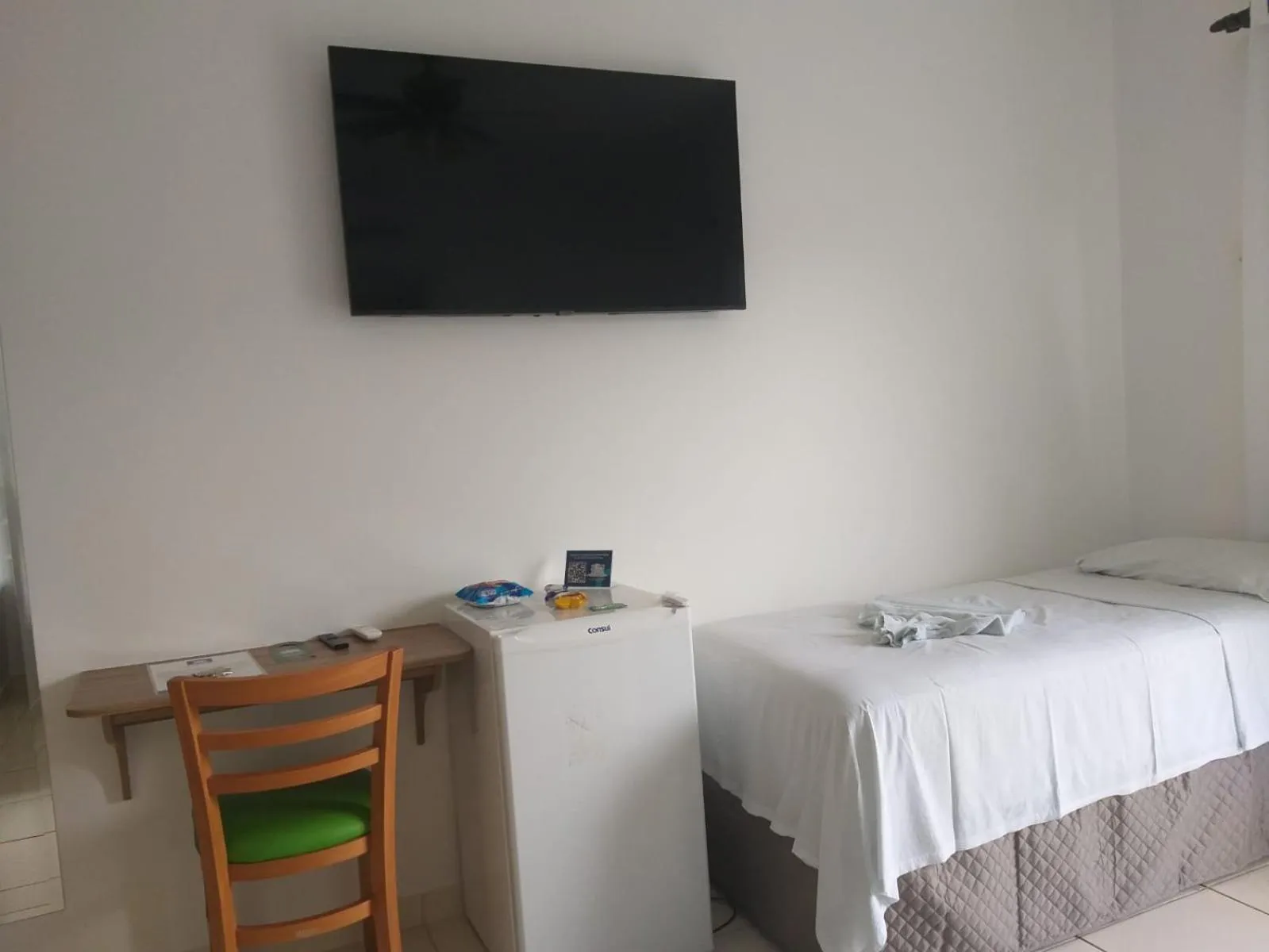 Bed in Hotel Estrela Mares