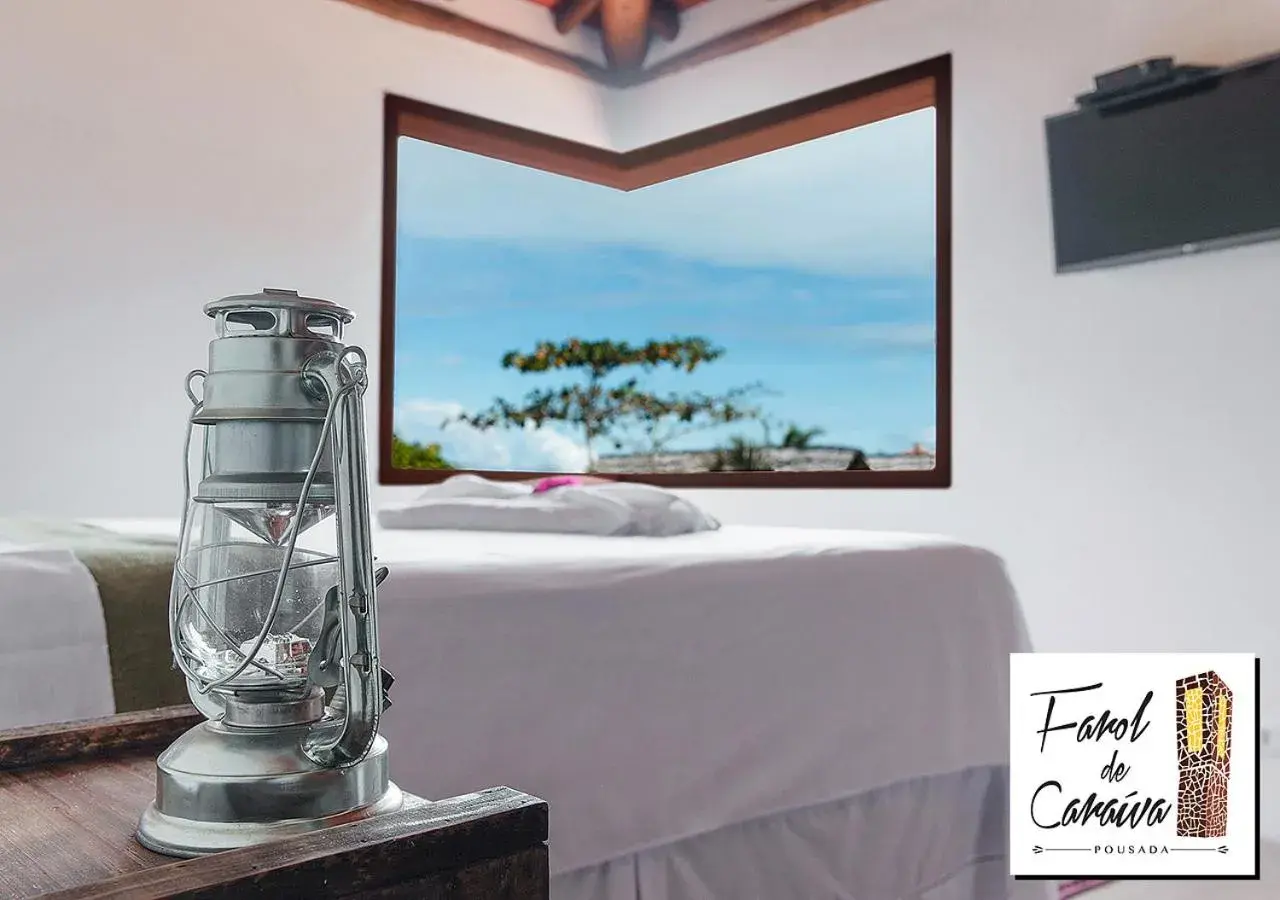 Deluxe Double or Twin Room with Garden View - single occupancy in Pousada Farol de Caraíva Deluxe Double or Twin Room with Garden View - single occupancy in Pousada Farol de Caraíva