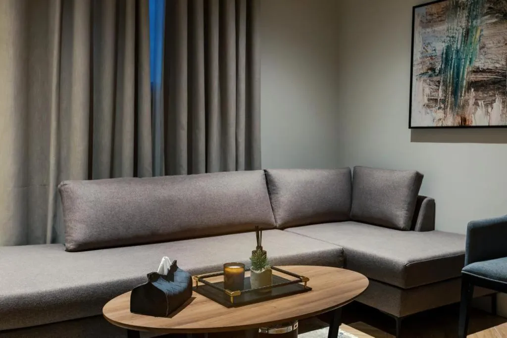 Seating area in Viola Gardens Residence Serviced apartments