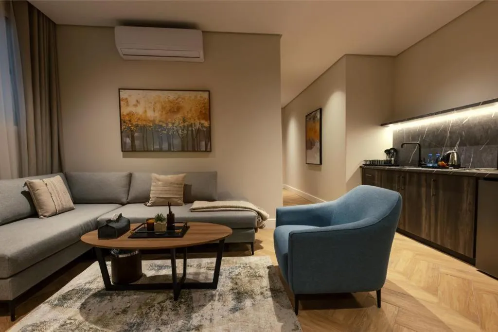 Kitchen or kitchenette in Viola Gardens Residence Serviced apartments