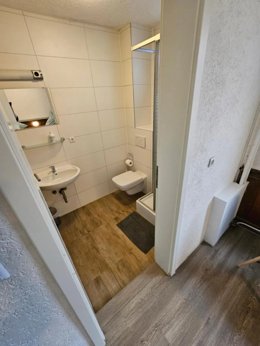 Shower in Hotel & Hostel Albstadt