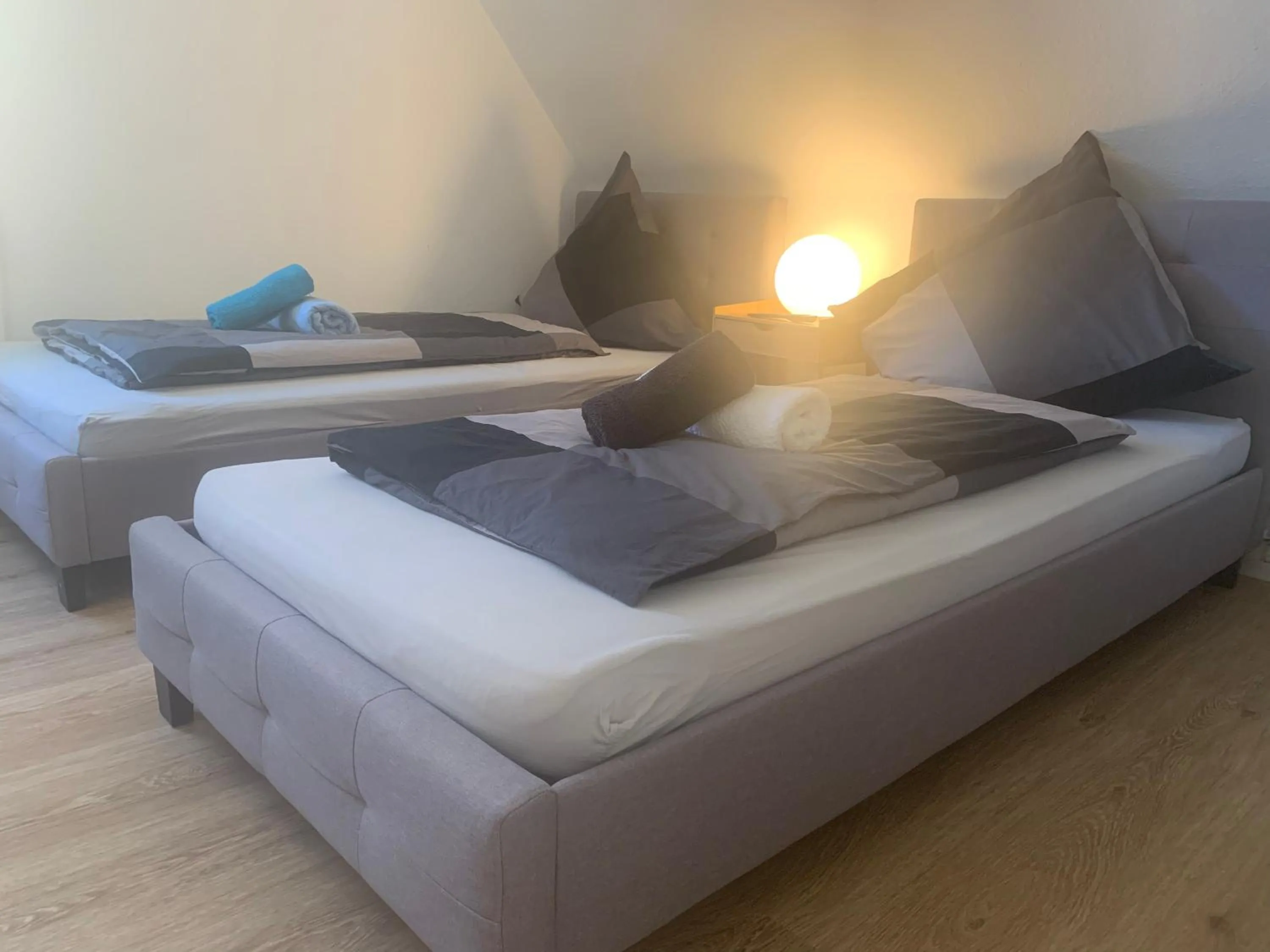 Photo of the whole room, Bed in Hotel & Hostel Albstadt