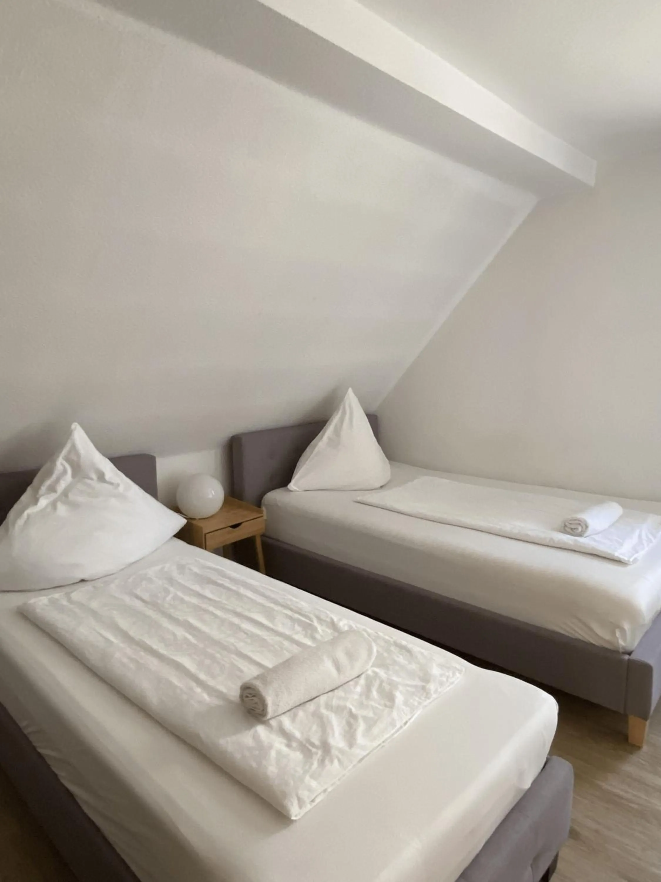 Bedroom, Bed in Hotel & Hostel Albstadt