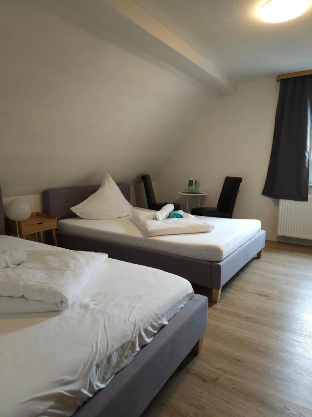 Bedroom, Bed in Hotel & Hostel Albstadt