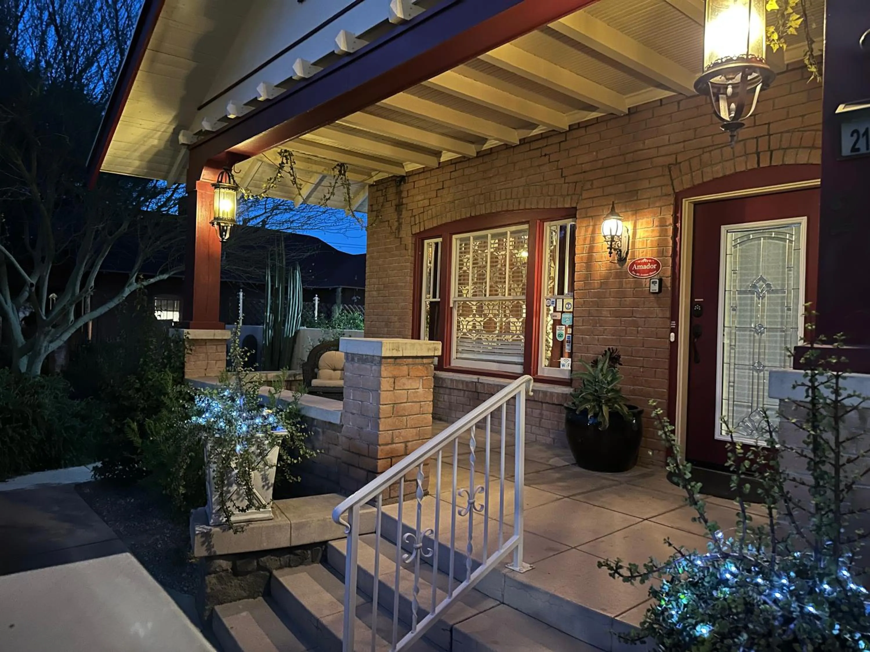 Facade/entrance in El Amador Inn Downtown Tucson