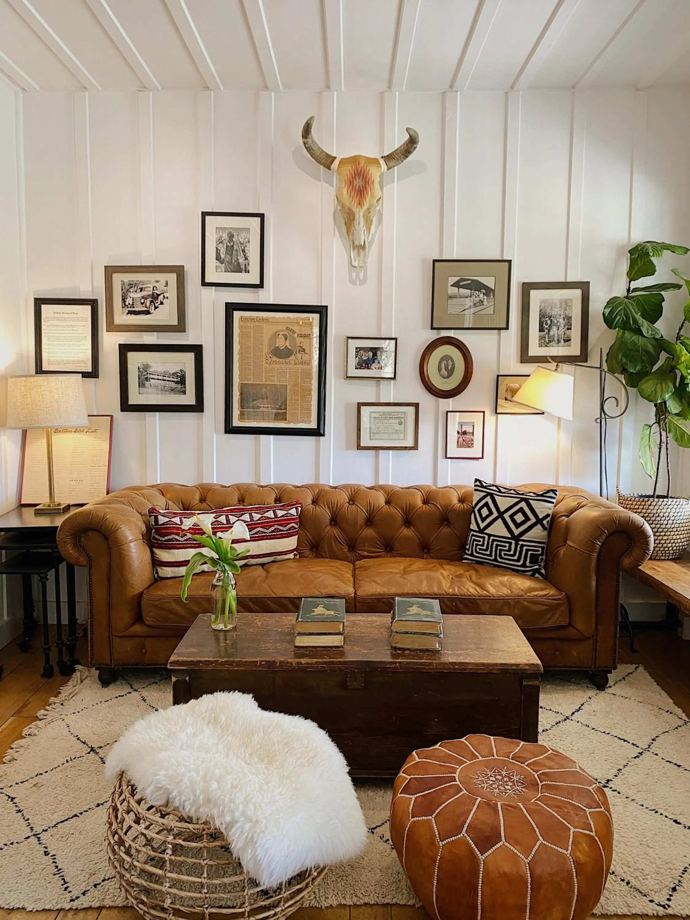 Living room in Beltane Ranch