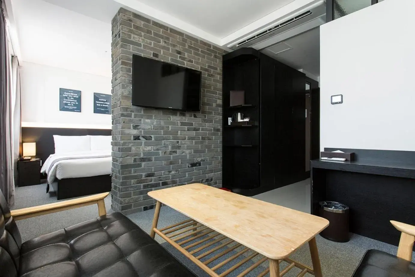 Bed in Vella Suite Hotel Bed in Vella Suite Hotel