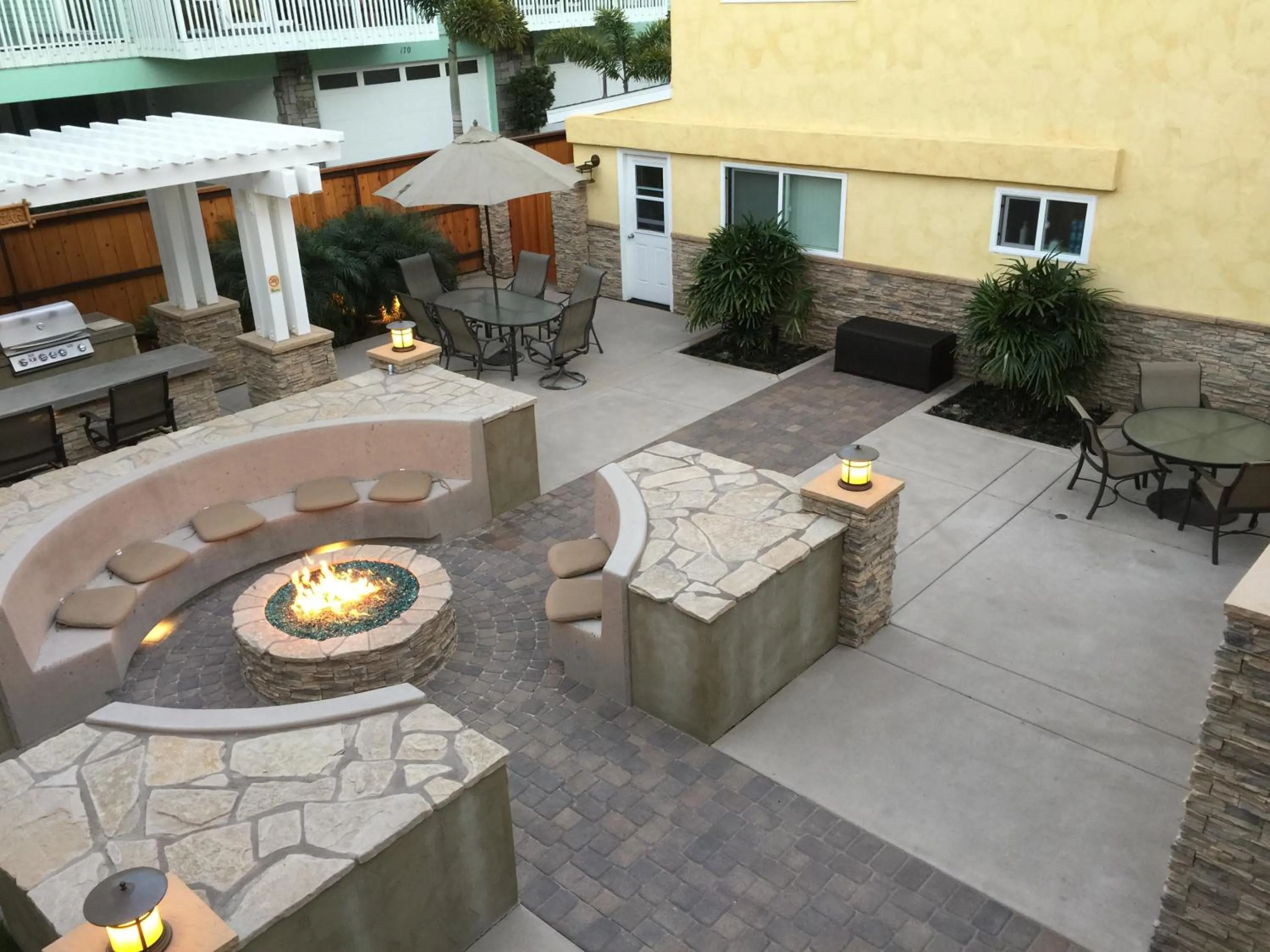 Patio in The Beach Palms Carlsbad