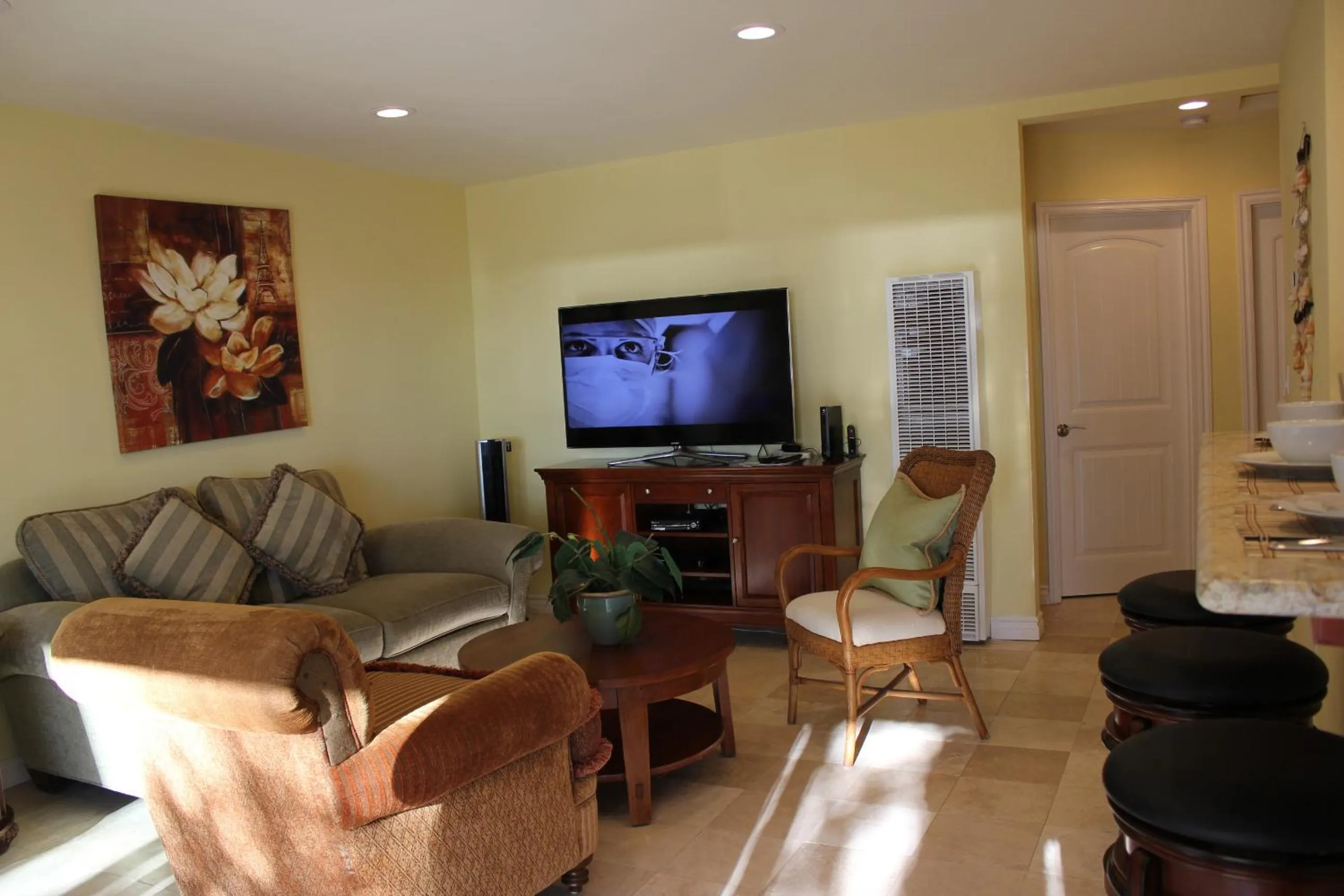 Living room in The Beach Palms Carlsbad