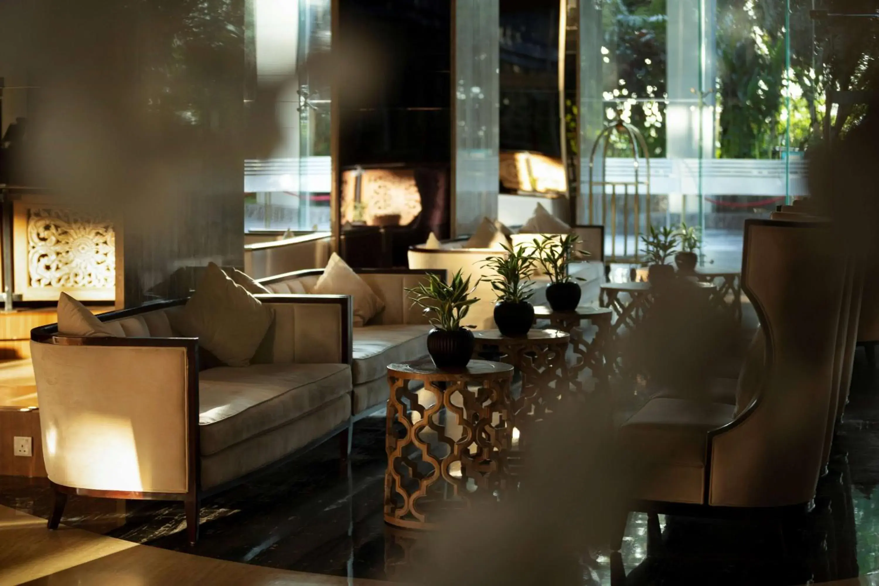 Lobby or reception in Wyndham Panbil Batam Lobby or reception in Wyndham Panbil Batam