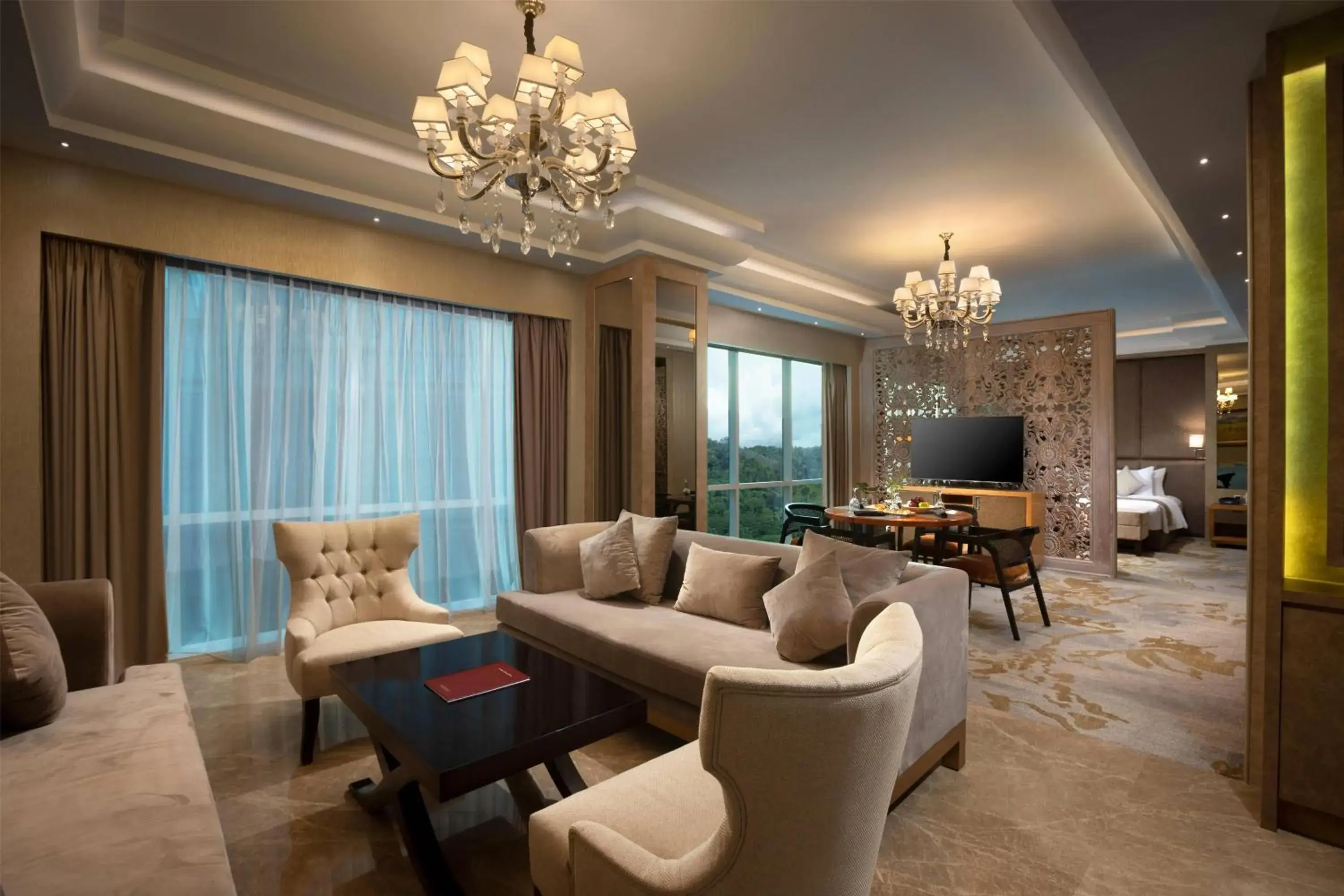 Photo of the whole room in Wyndham Panbil Batam Photo of the whole room in Wyndham Panbil Batam