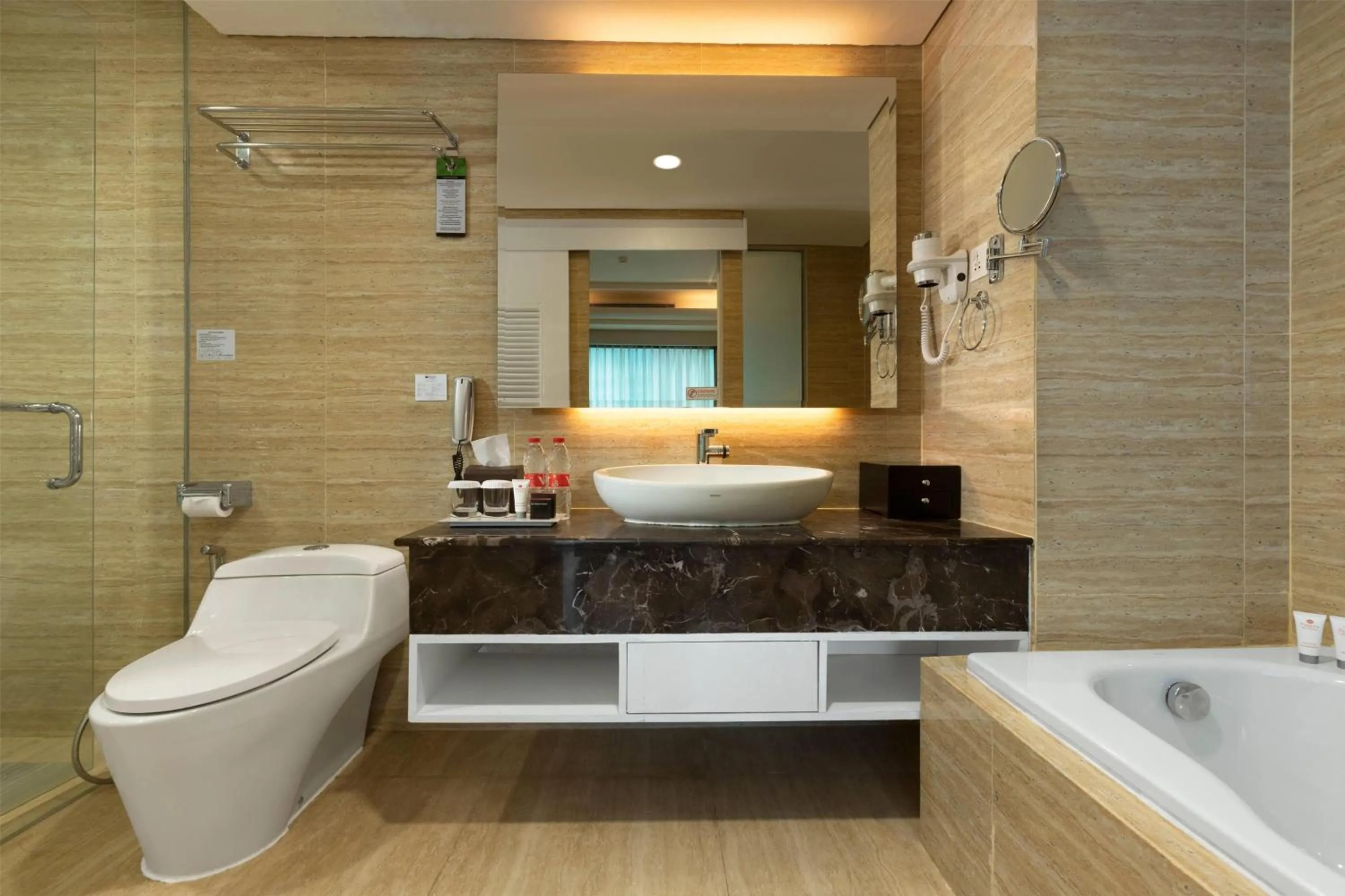 Bathroom in Wyndham Panbil Batam