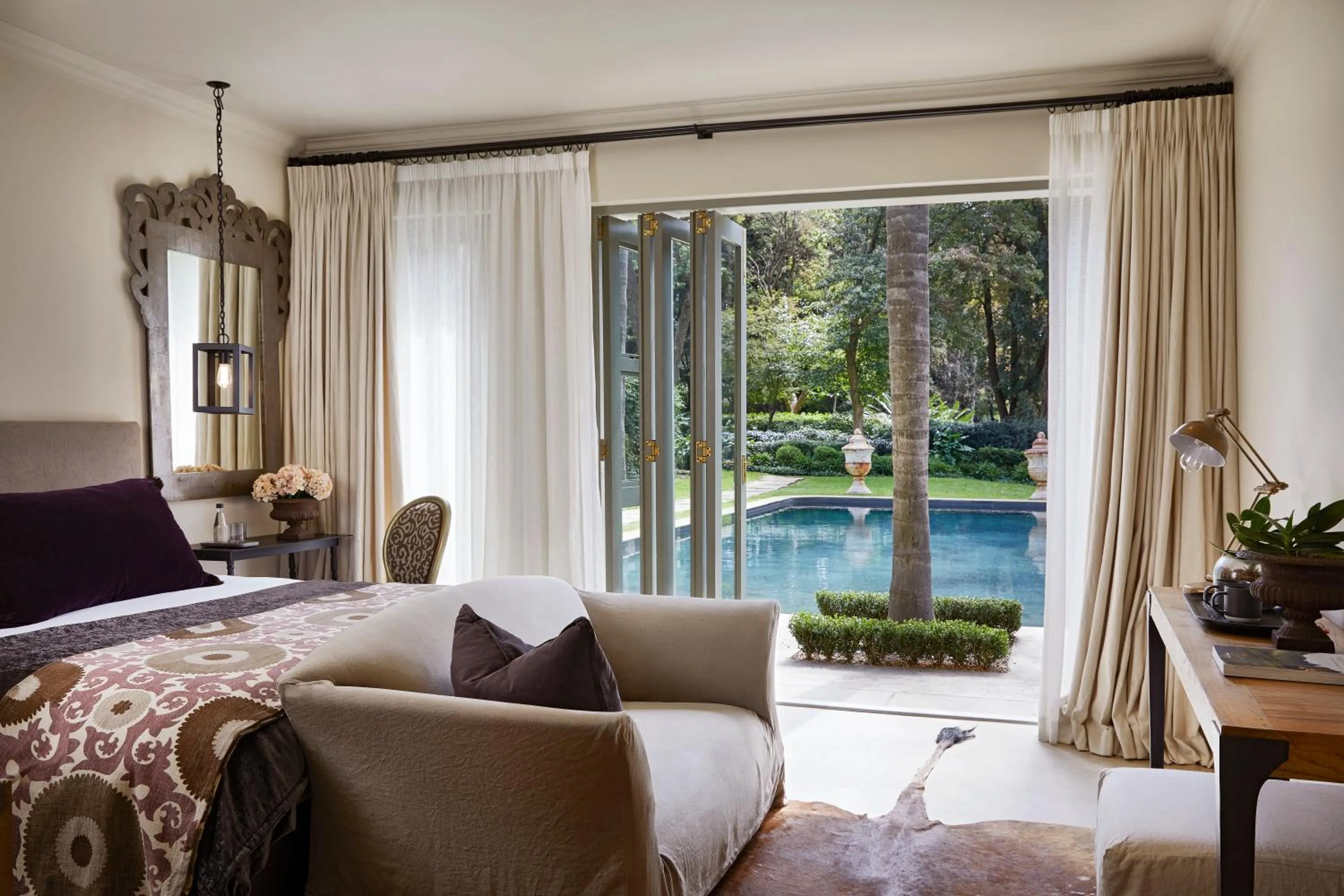 Bed in Hoeveld House