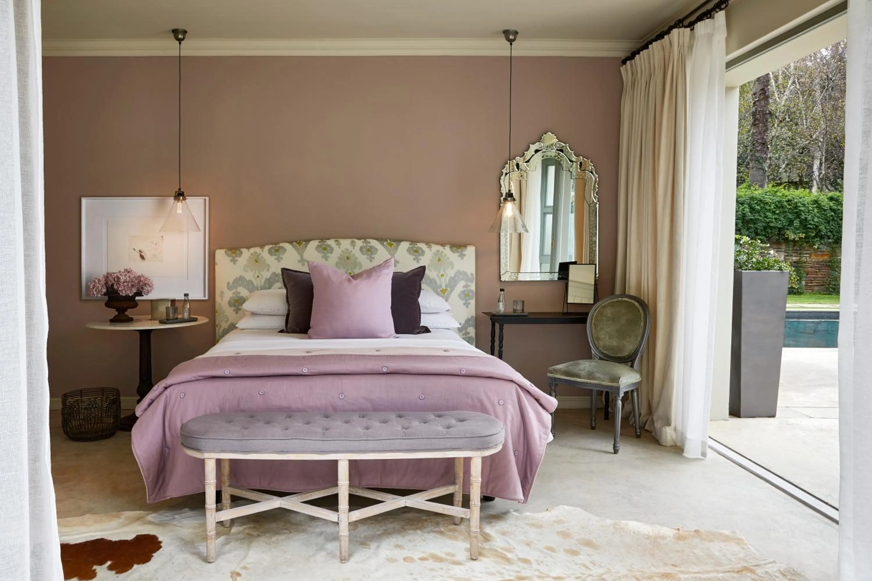 Bed in Hoeveld House