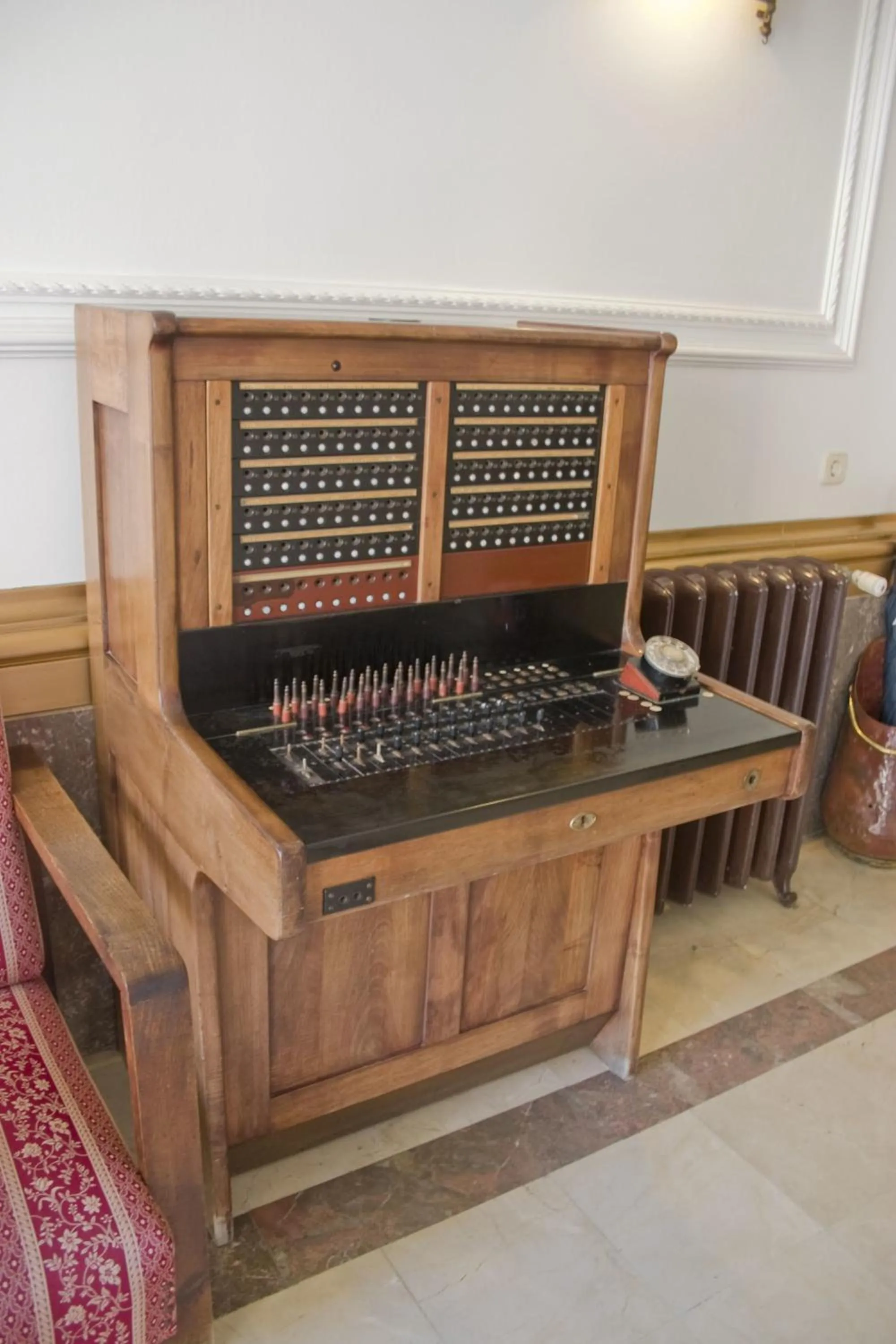 Lobby or reception in Hotel Asturias
