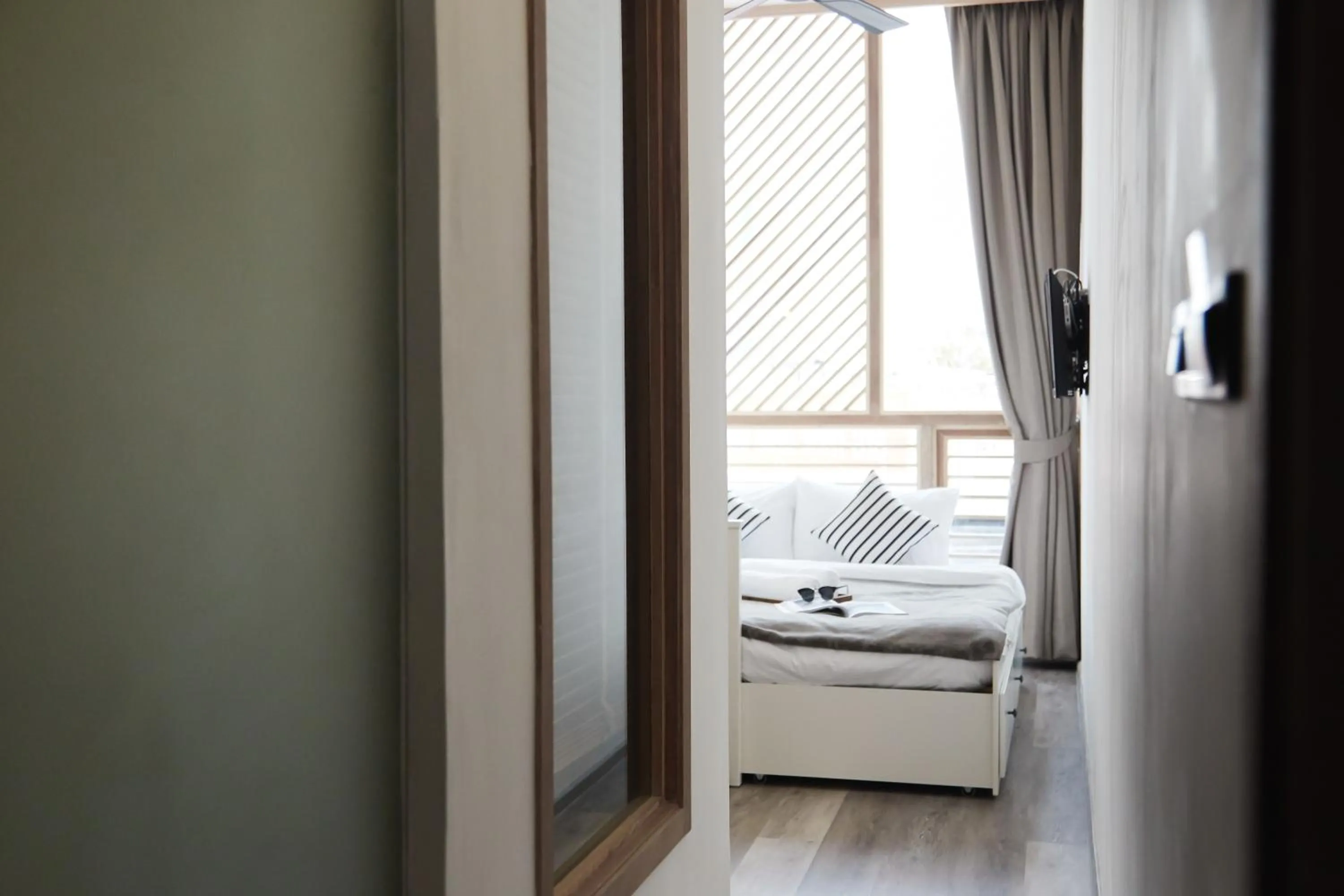Bed in Vann Bangkok Boutique House