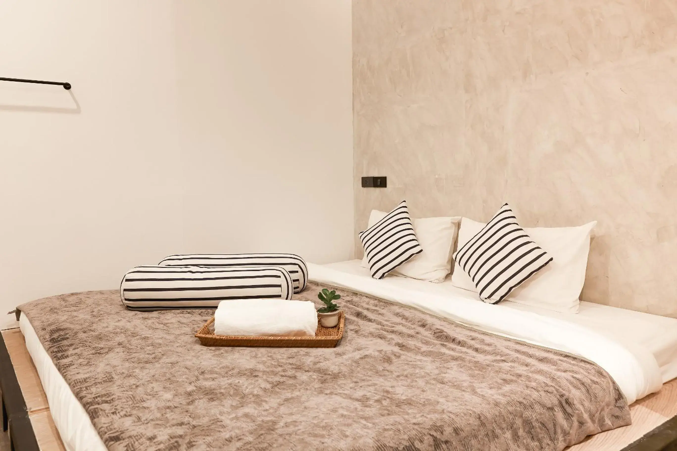 Bed in Vann Bangkok Boutique House Bed in Vann Bangkok Boutique House