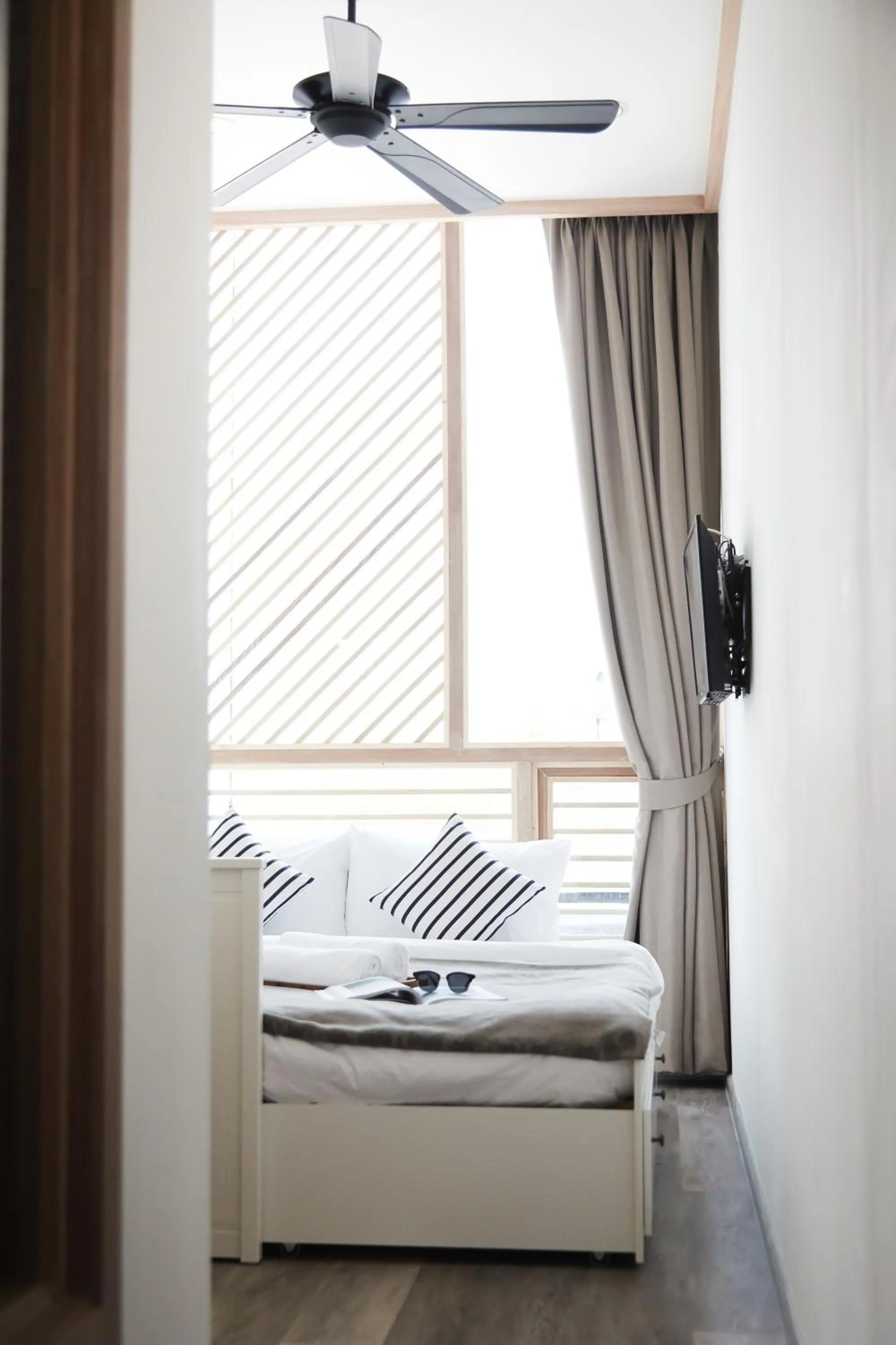 Bed in Vann Bangkok Boutique House