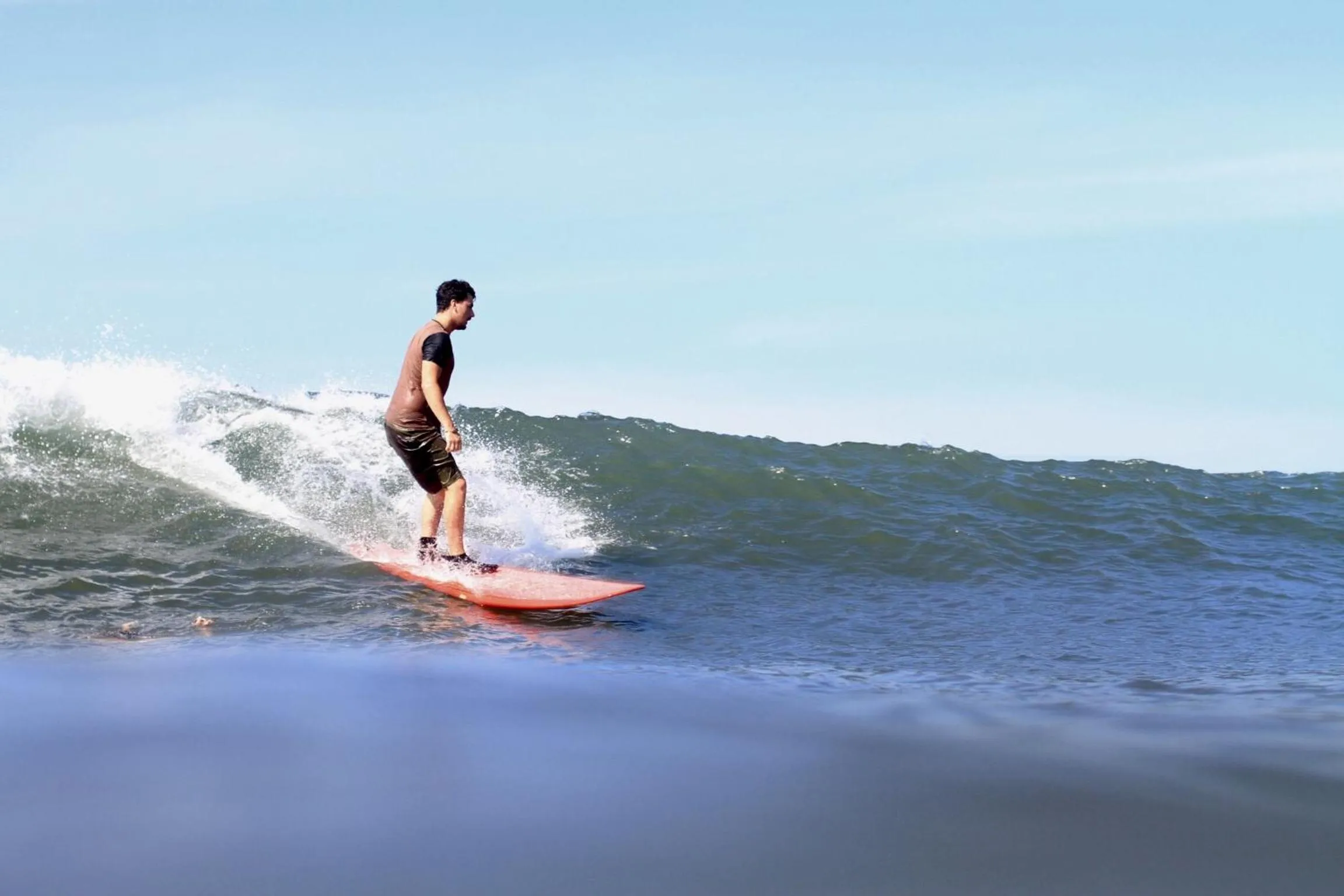 Beach in Medewi Secret SurfCamp