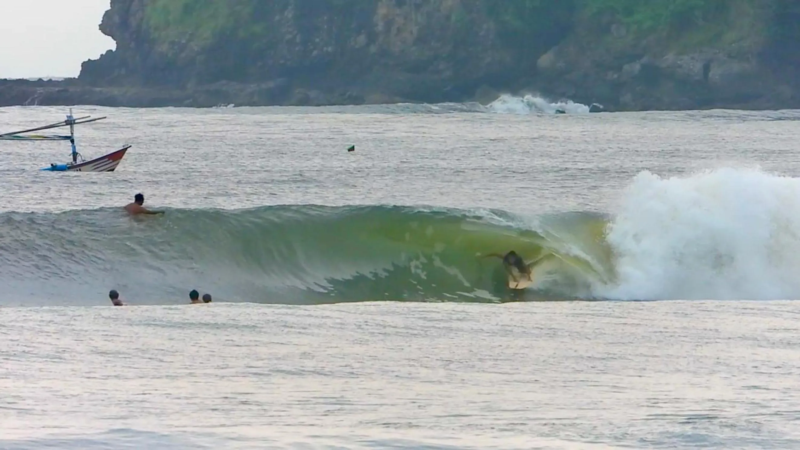 People in Medewi Secret SurfCamp