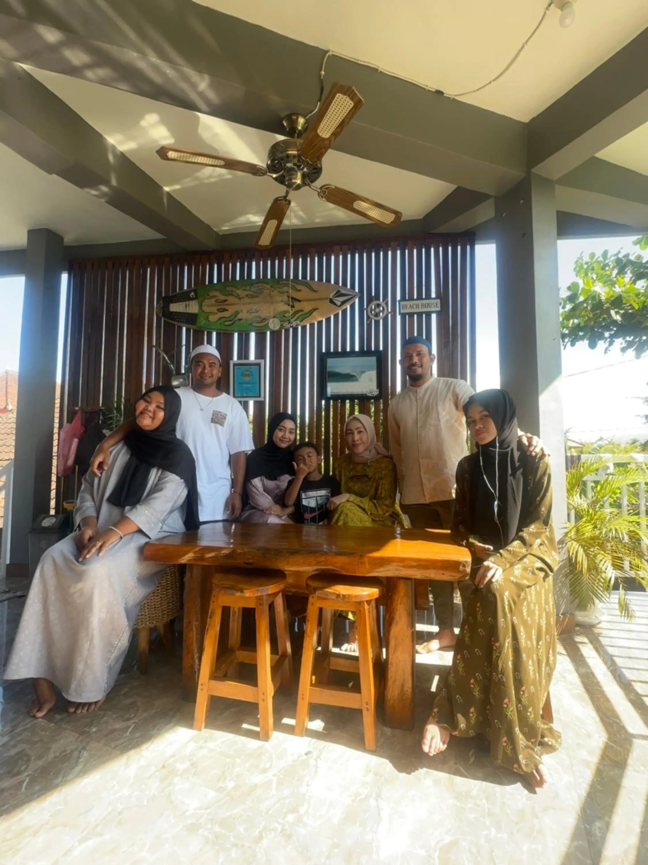 People in Medewi Secret SurfCamp