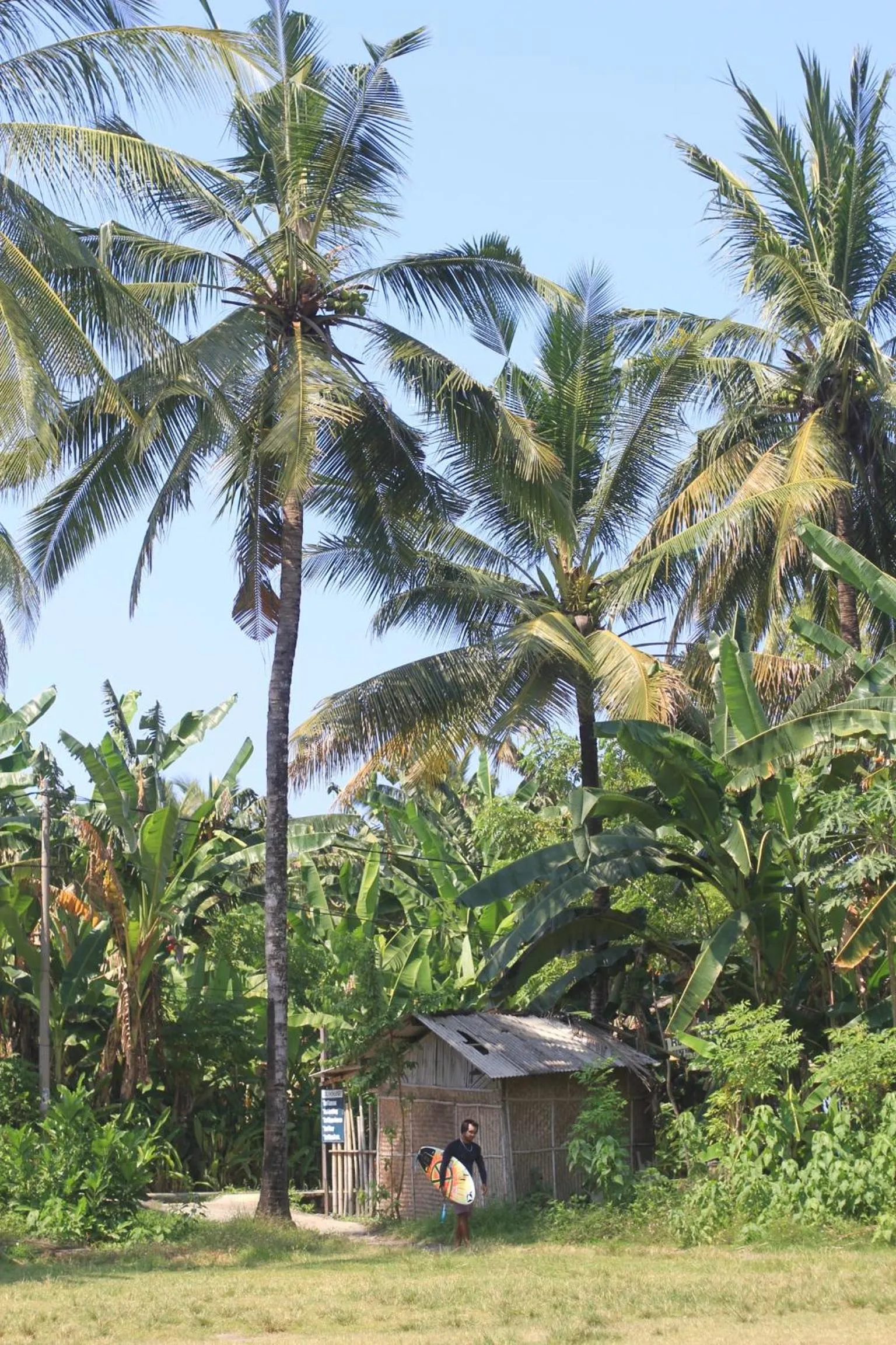 Neighbourhood in Medewi Secret SurfCamp