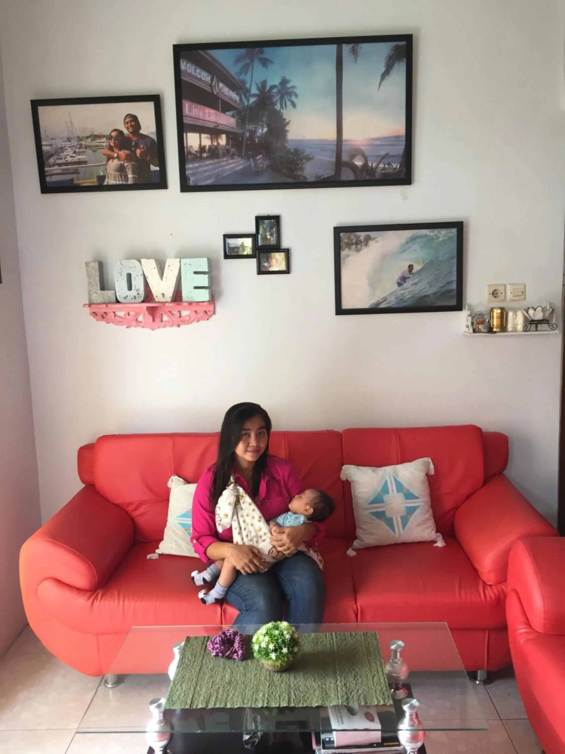 Family in Medewi Secret SurfCamp