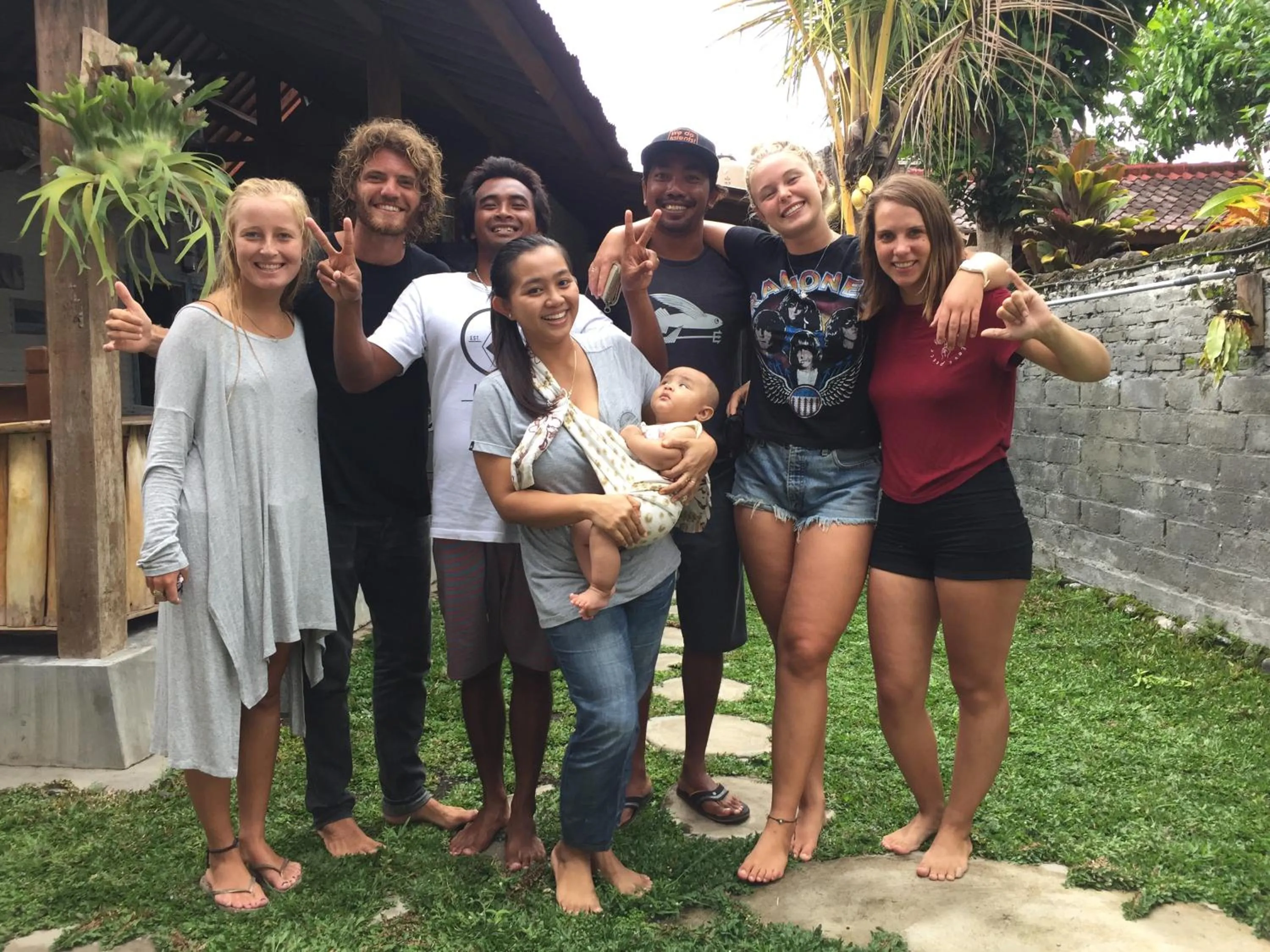 Staff in Medewi Secret SurfCamp