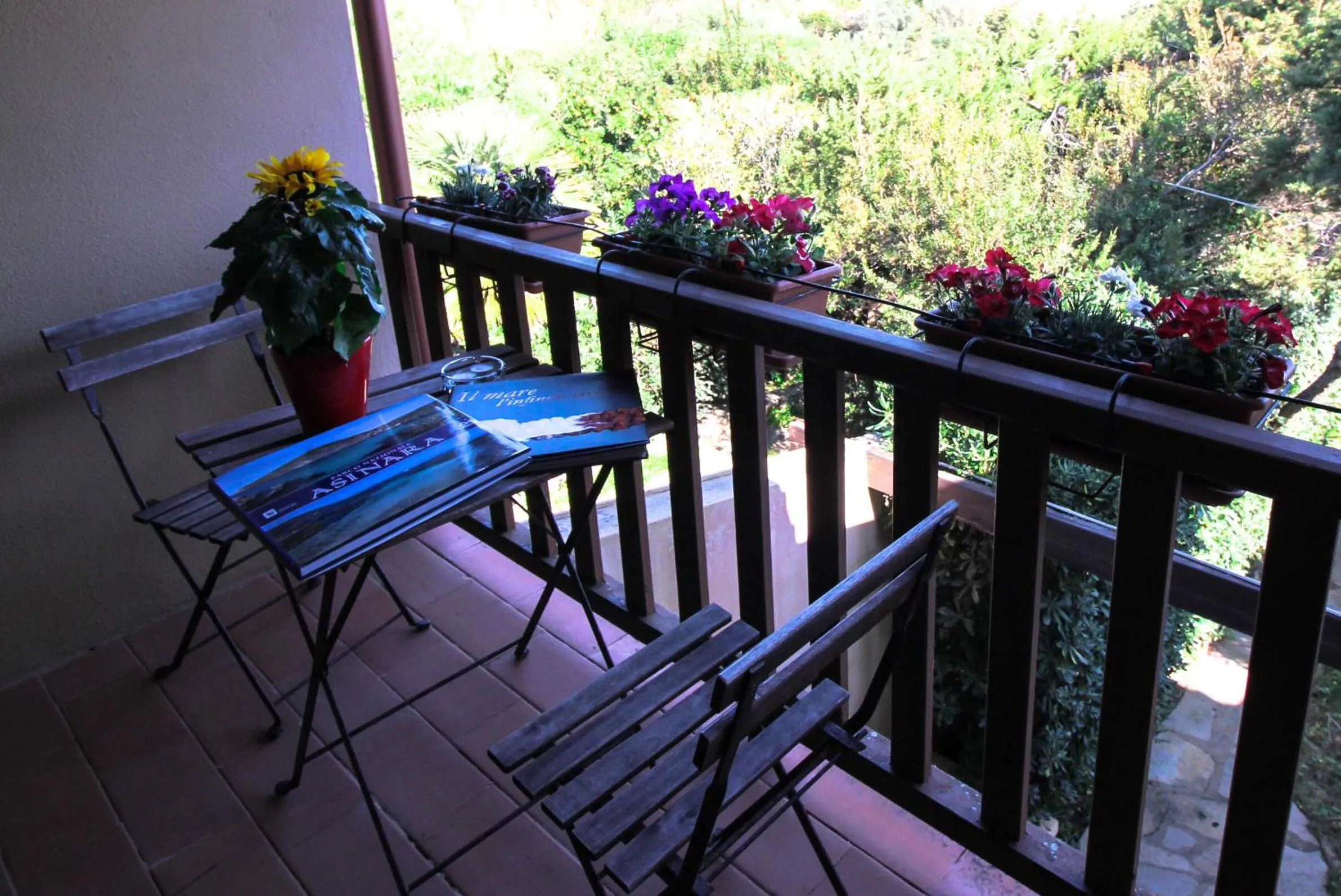 Balcony/Terrace in B&B MrCaruba