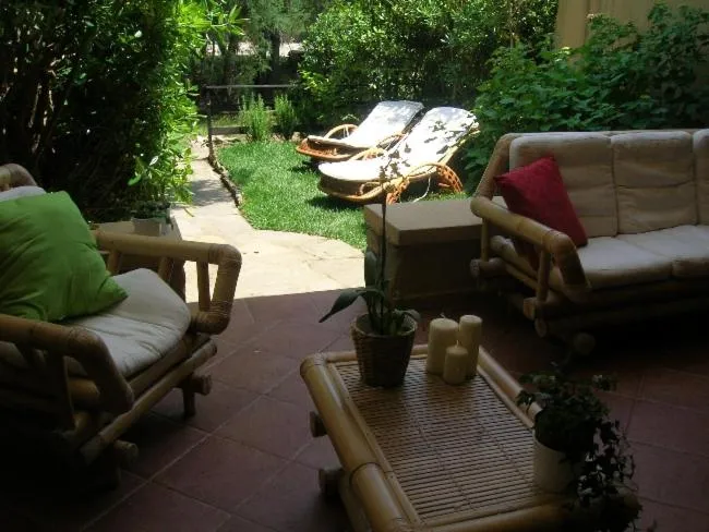 Patio in B&B MrCaruba