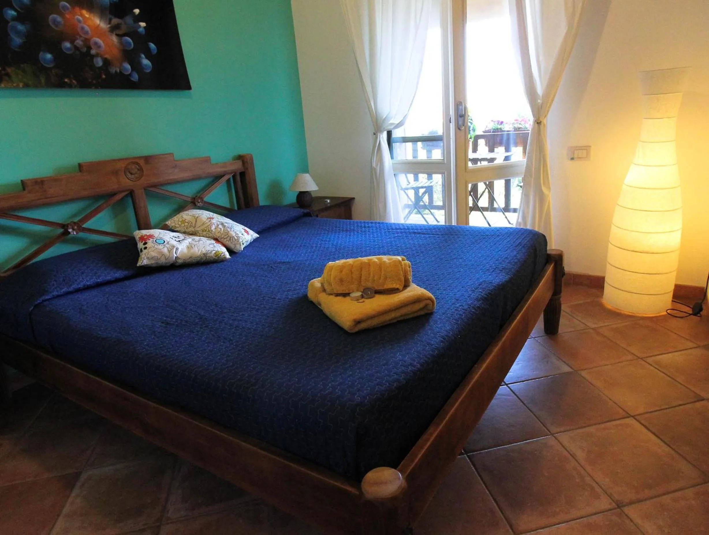 Balcony/Terrace, Bed in B&B MrCaruba