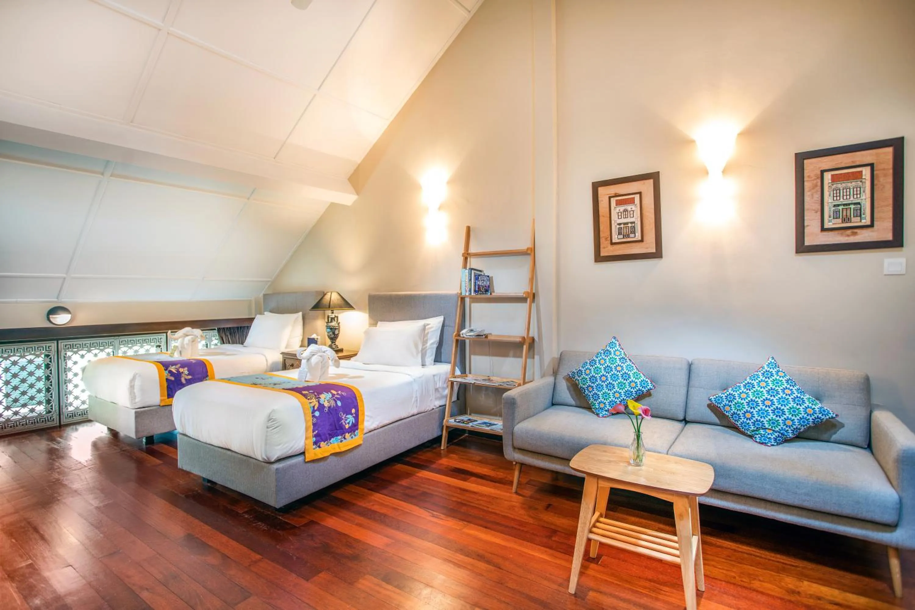 Photo of the whole room, Bed in Areca Hotel Penang