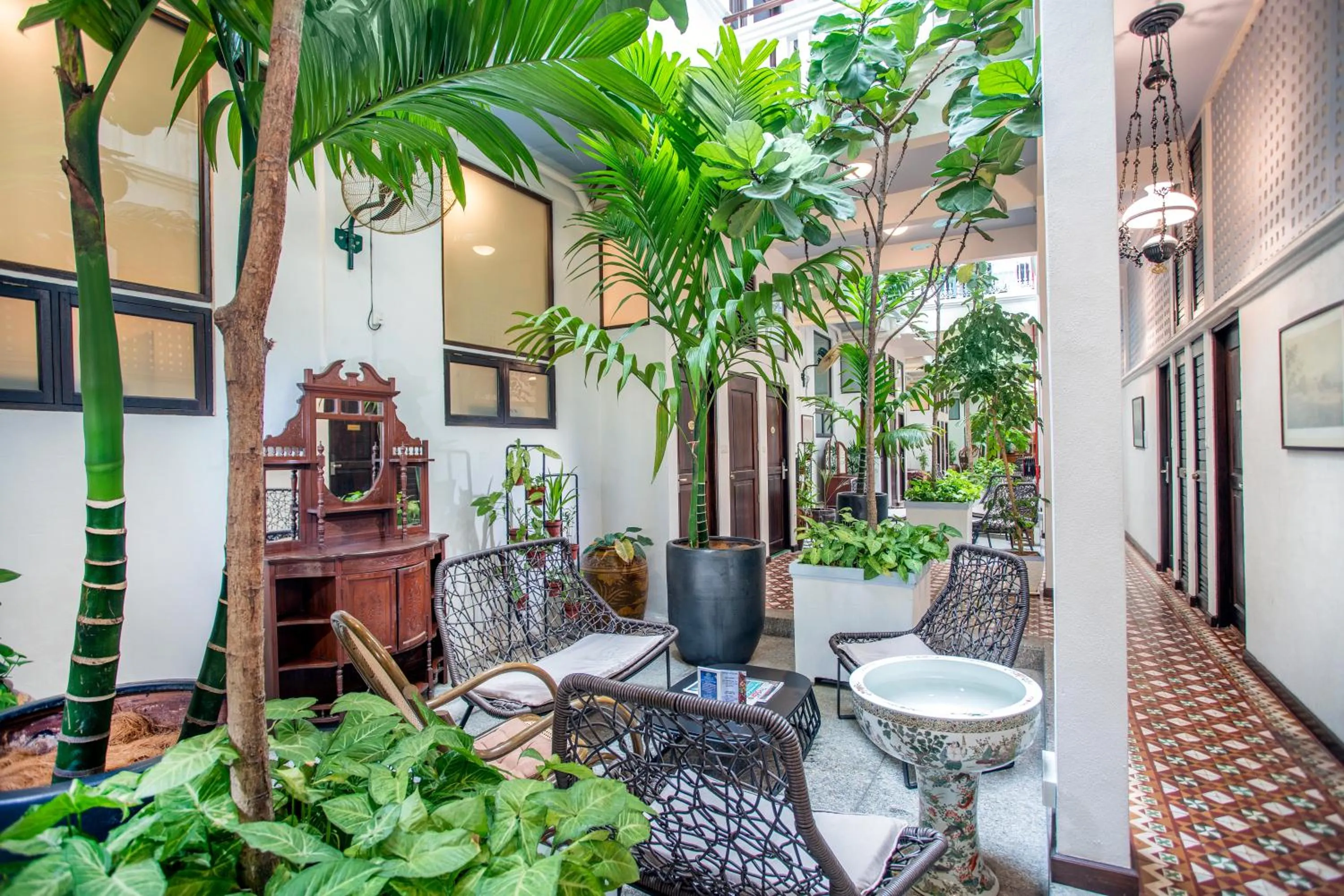 Patio in Areca Hotel Penang