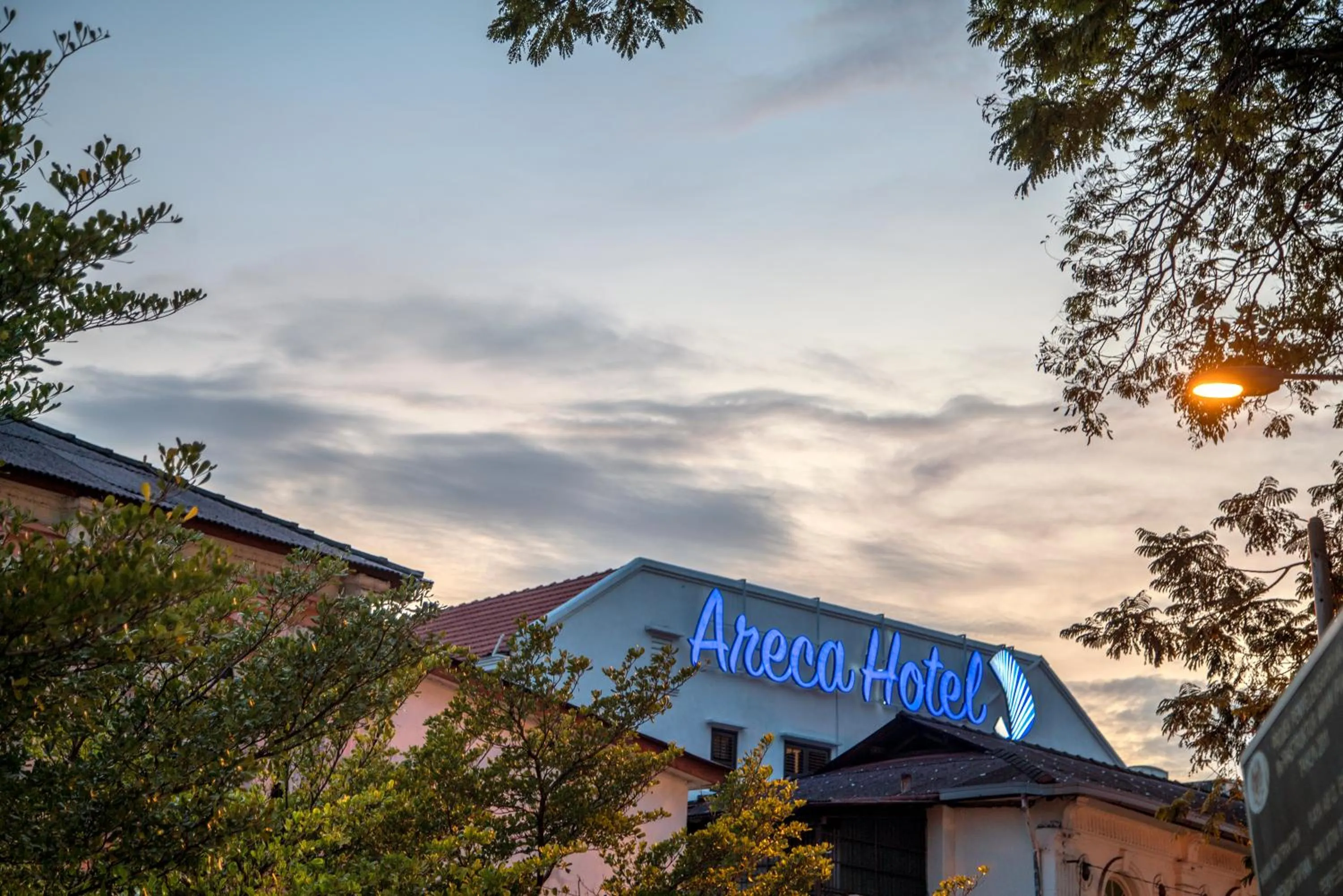 Property building in Areca Hotel Penang