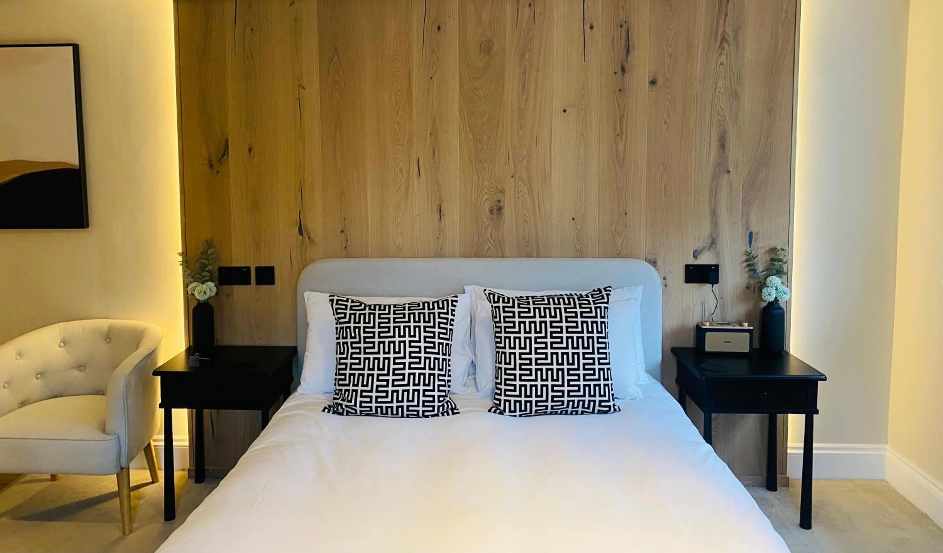 Bed in The Punchbowl Lapworth