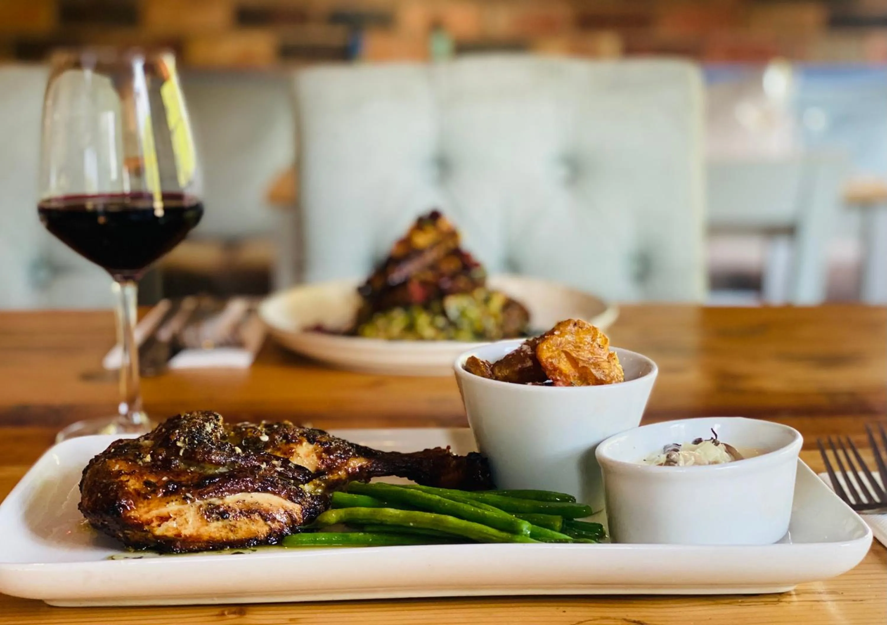 Food and drinks in The Punchbowl Lapworth