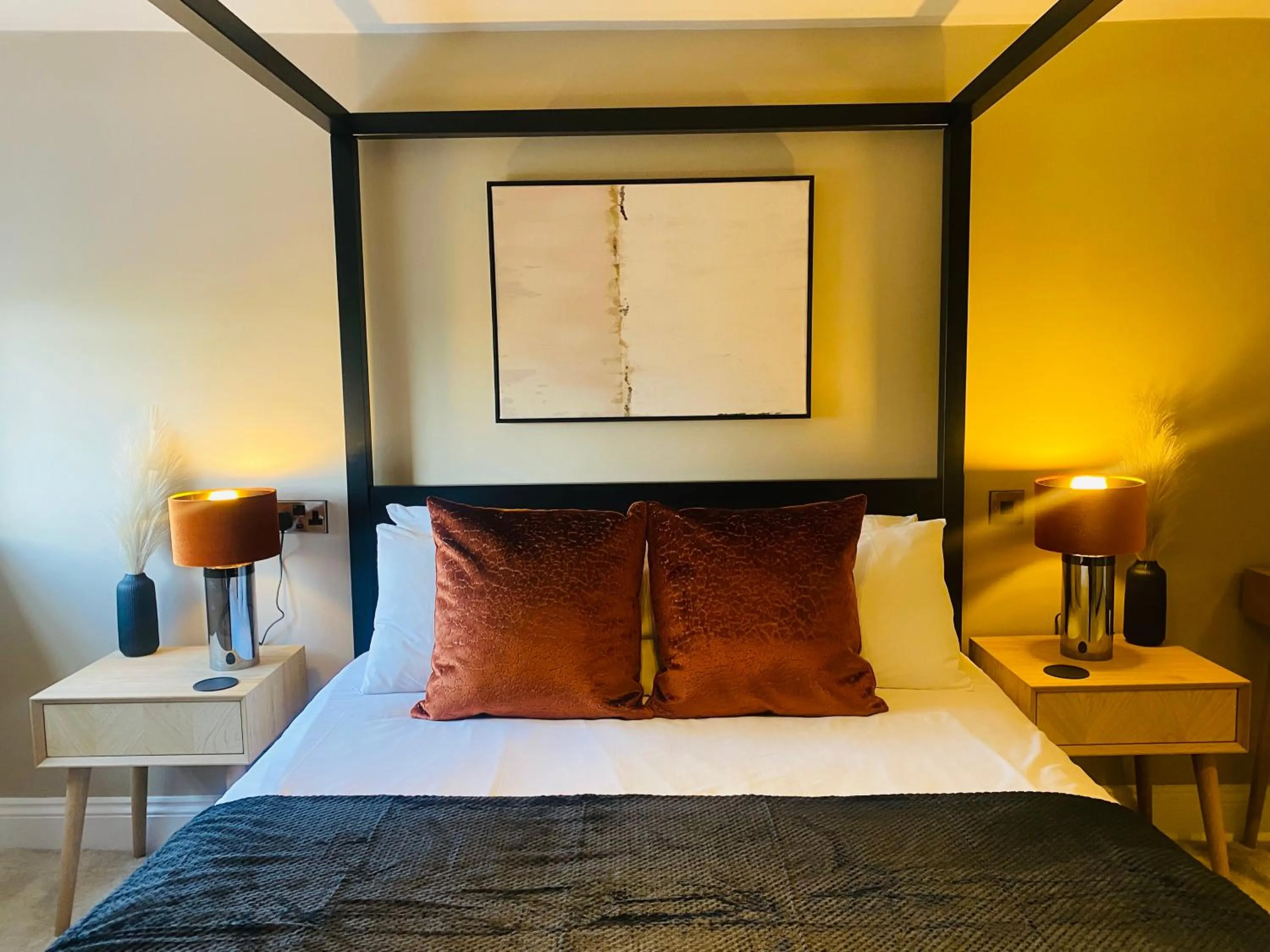 Bed in The Punchbowl Lapworth