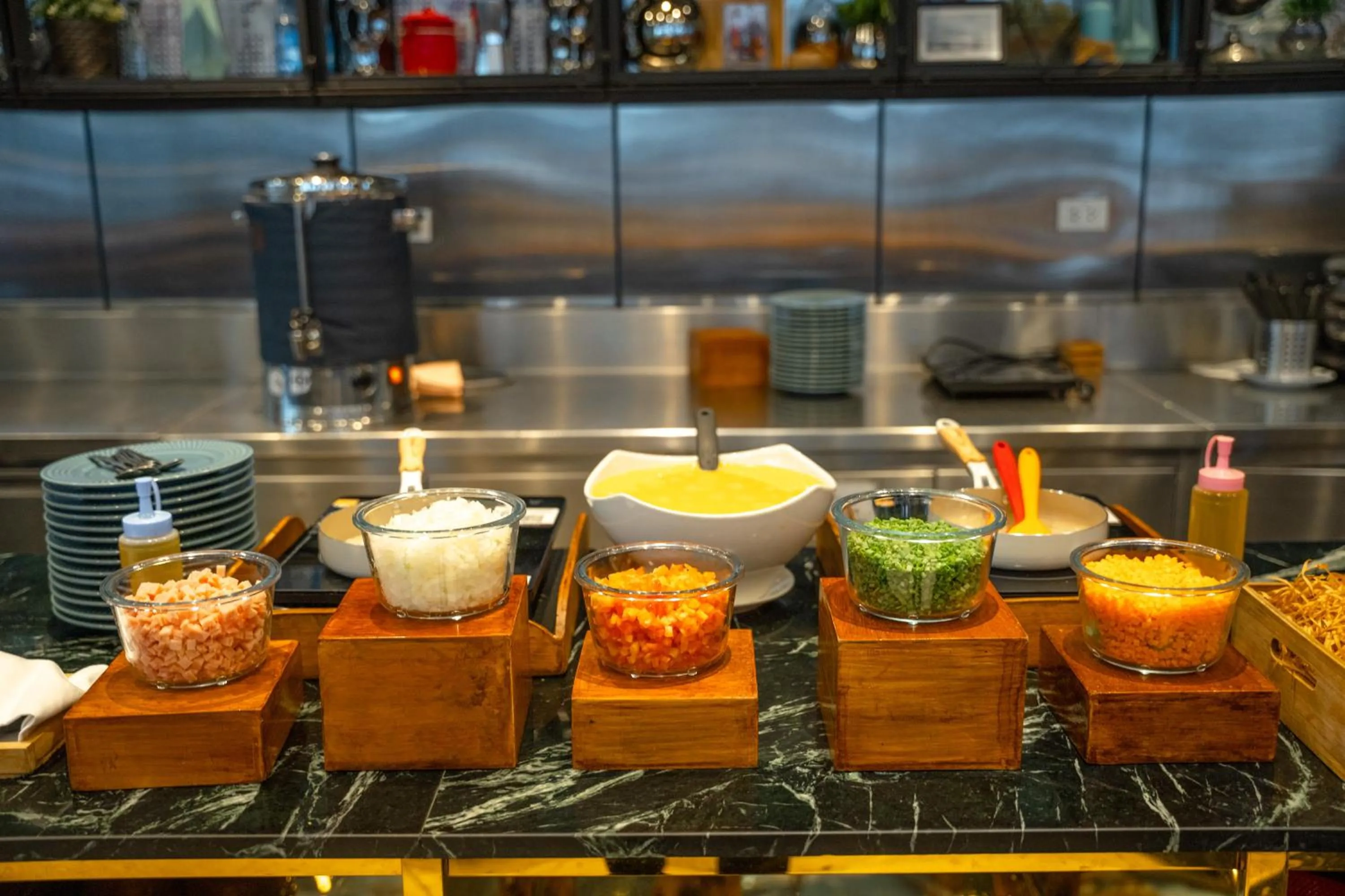 Breakfast in Klub Hotel Bangkok