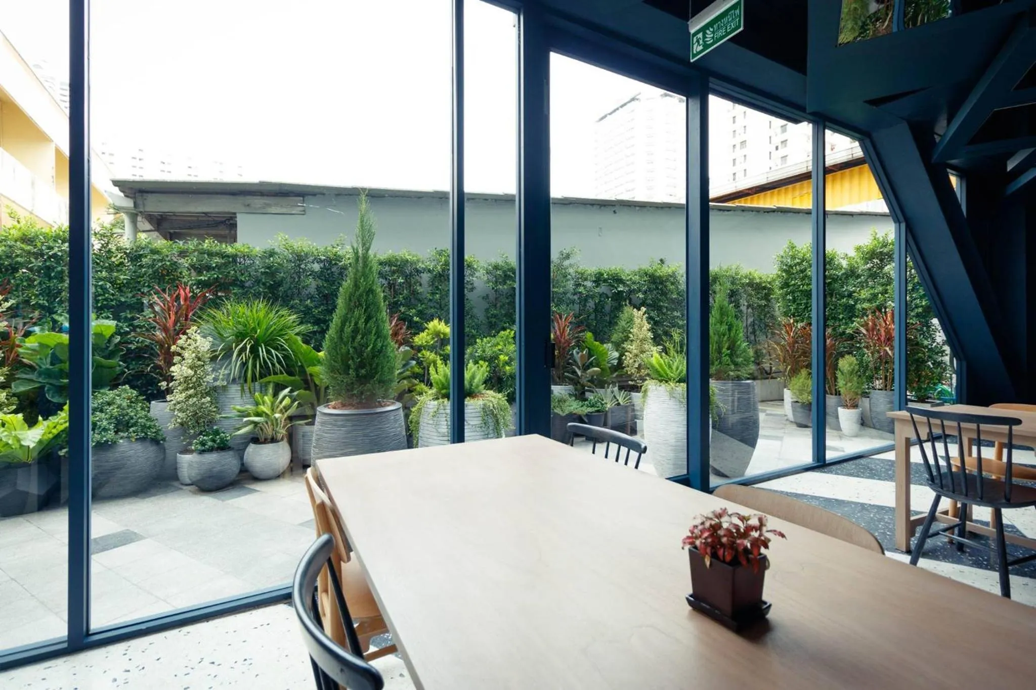 Garden in Klub Hotel Bangkok