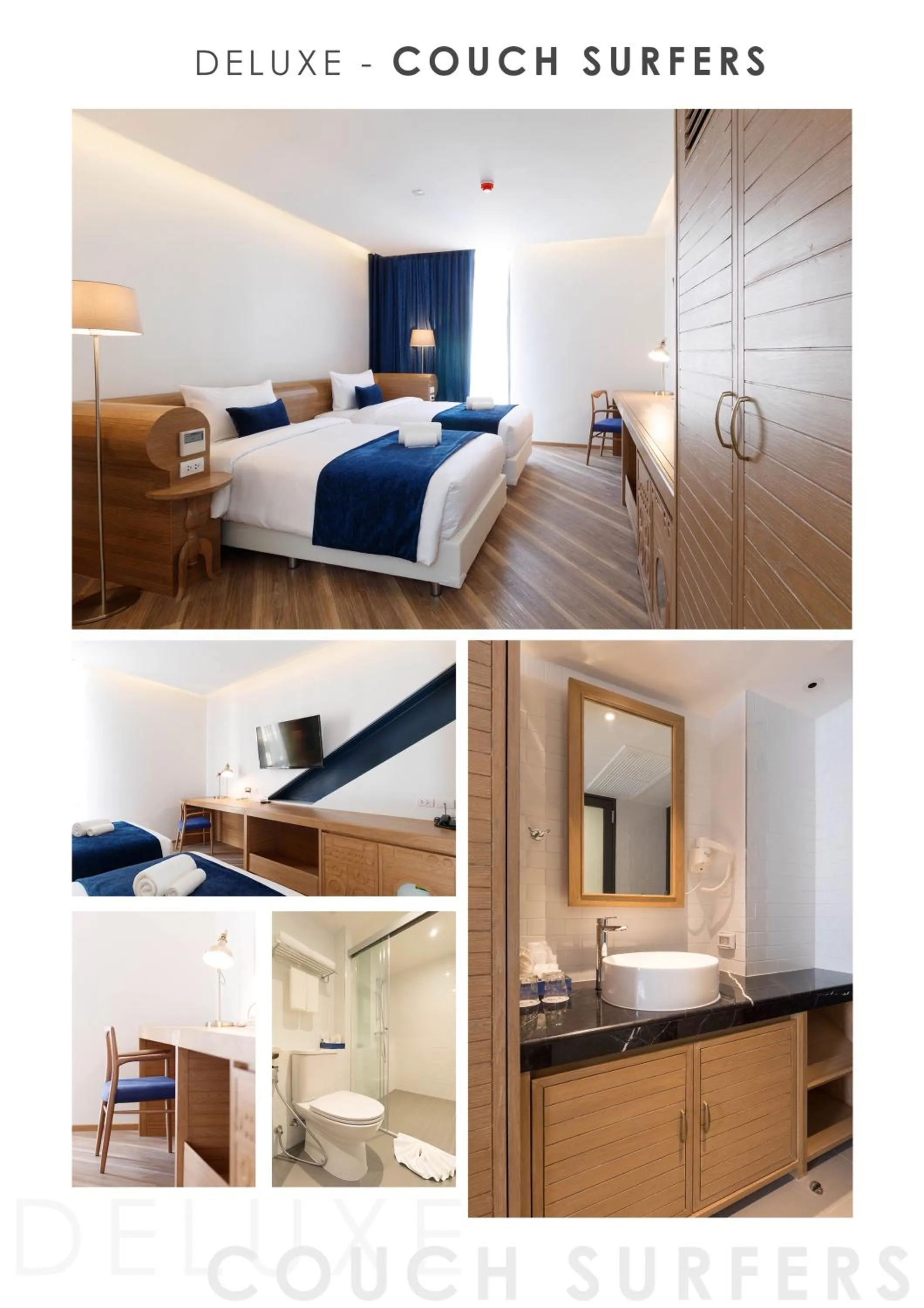 Photo of the whole room, Bed in Klub Hotel Bangkok