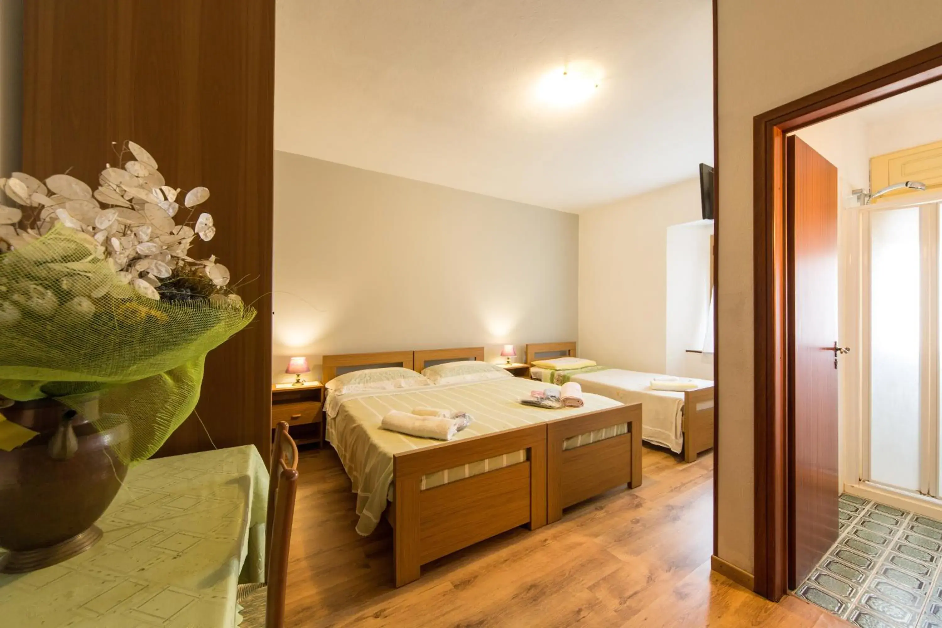 Quadruple Room in Albergo Ristorante Poli Quadruple Room in Albergo Ristorante Poli