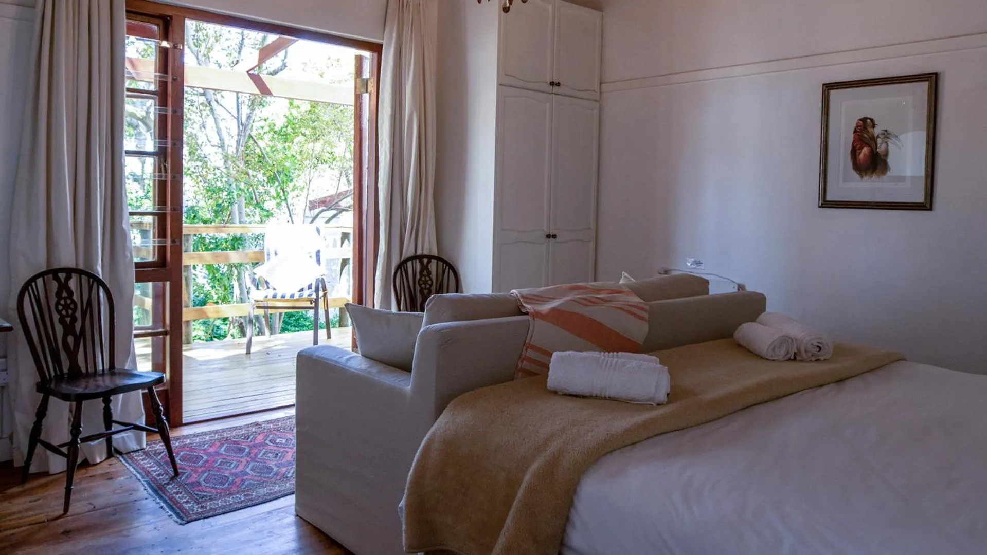 Bed in Eastcliff Cottage