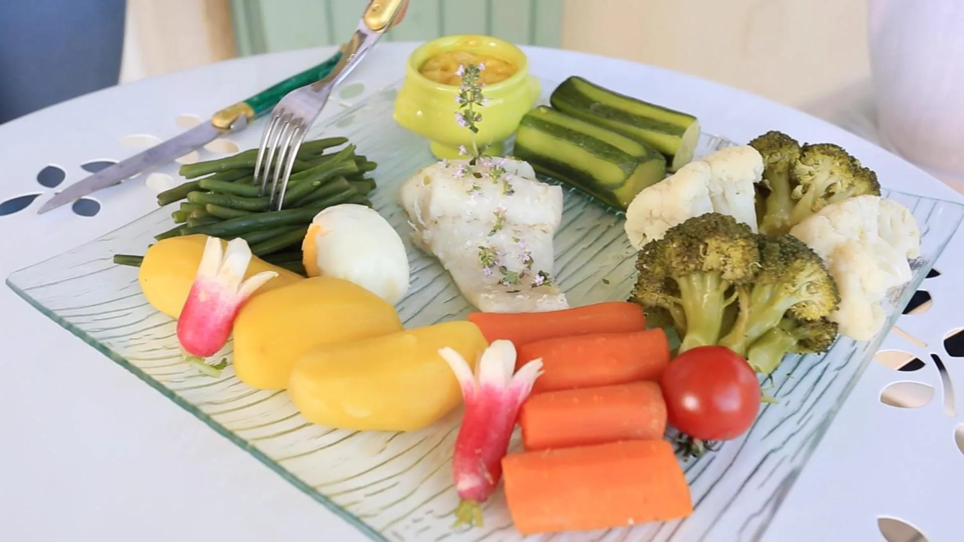 Food close-up in Villa Regain Chambres et table d'hôtes