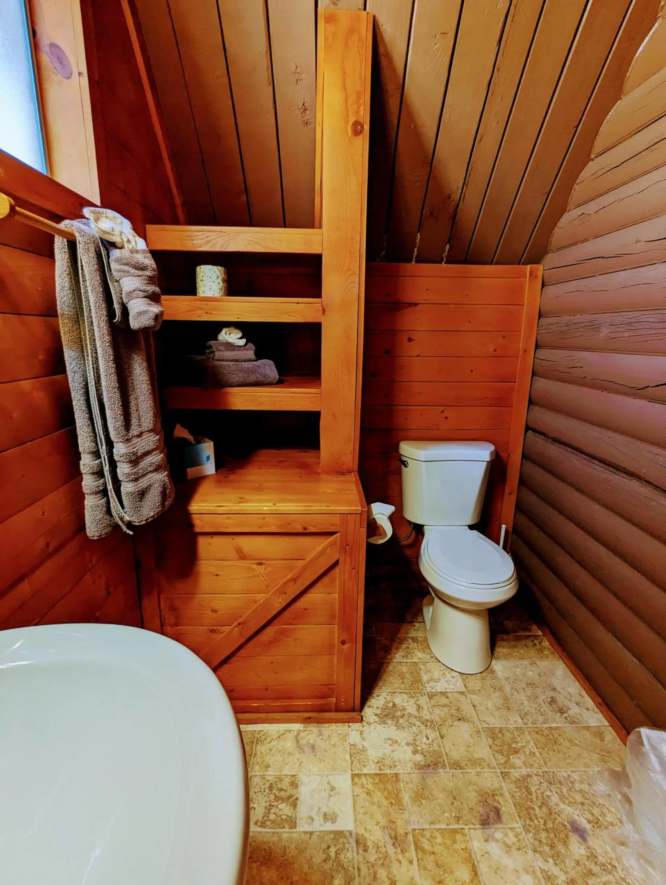 Toilet in Kingman KOA