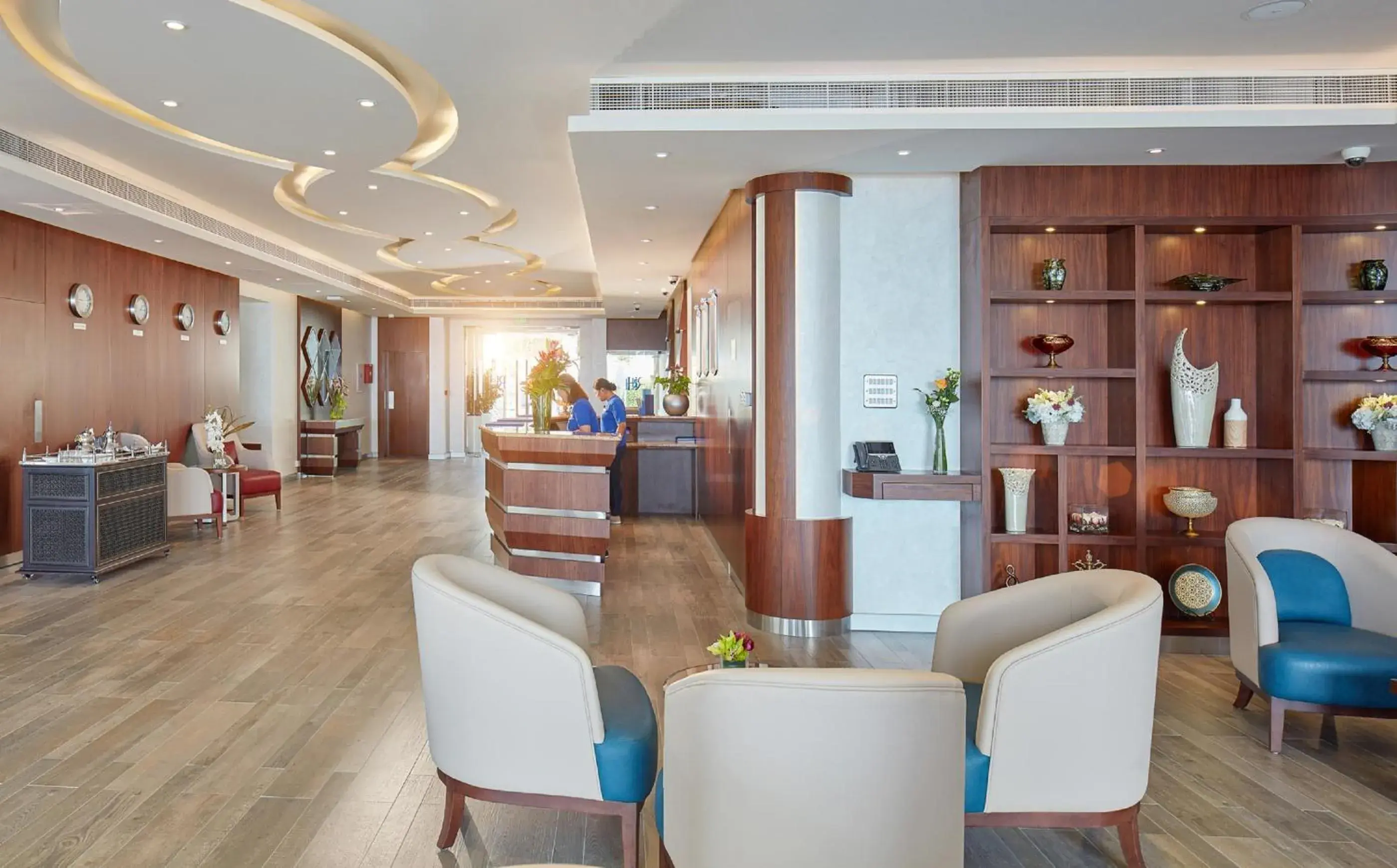 Lobby or reception in Roda Beach Resort Lobby or reception in Roda Beach Resort