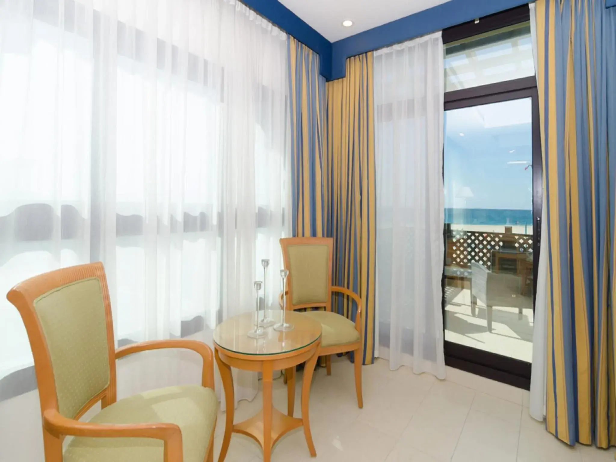Sea view in Roda Beach Resort Sea view in Roda Beach Resort