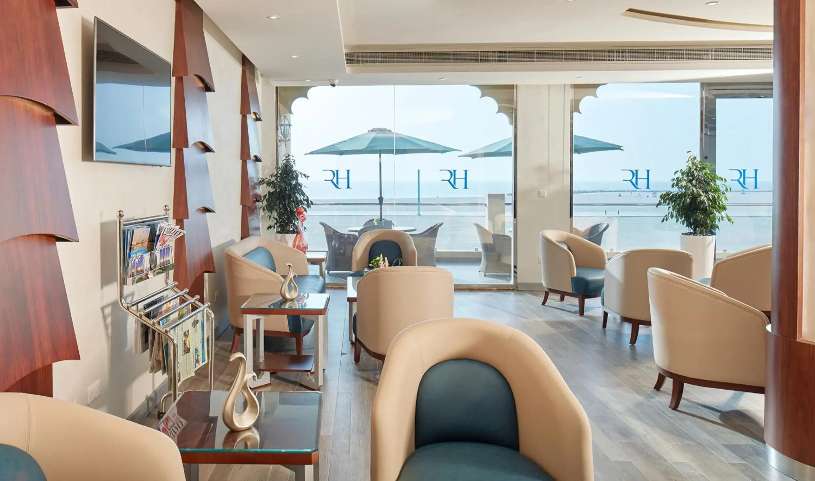 Lobby or reception in Roda Beach Resort Lobby or reception in Roda Beach Resort