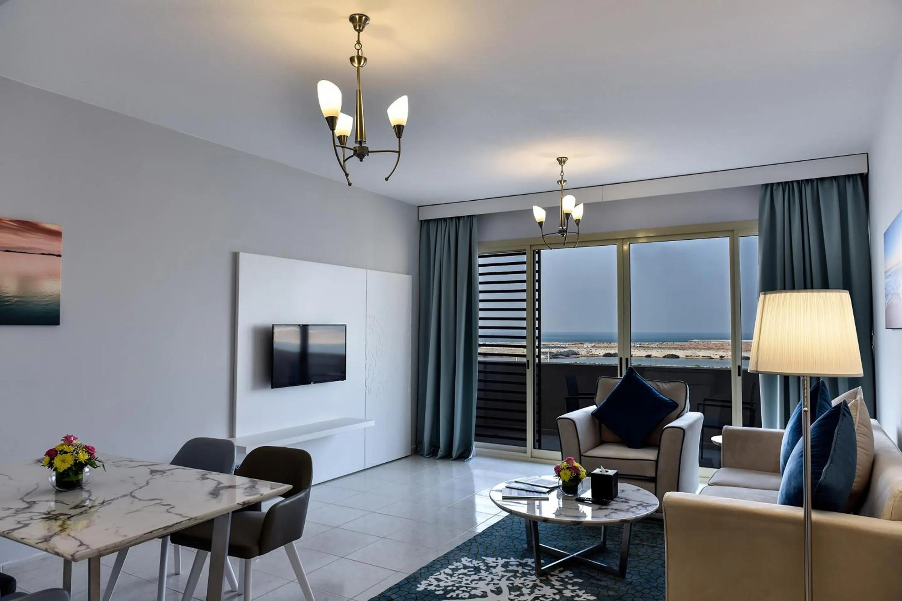 Living room in Jannah Hotel Apartments & Villas