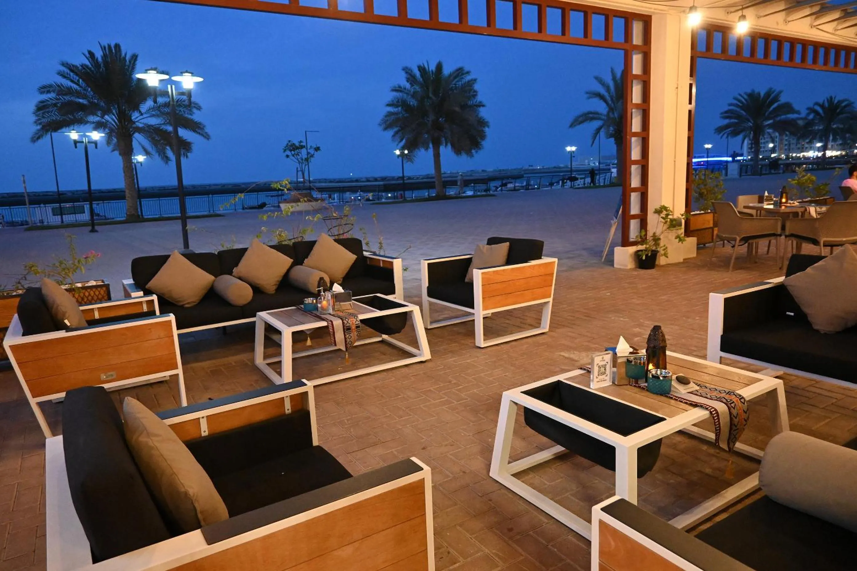 Patio in Jannah Hotel Apartments & Villas