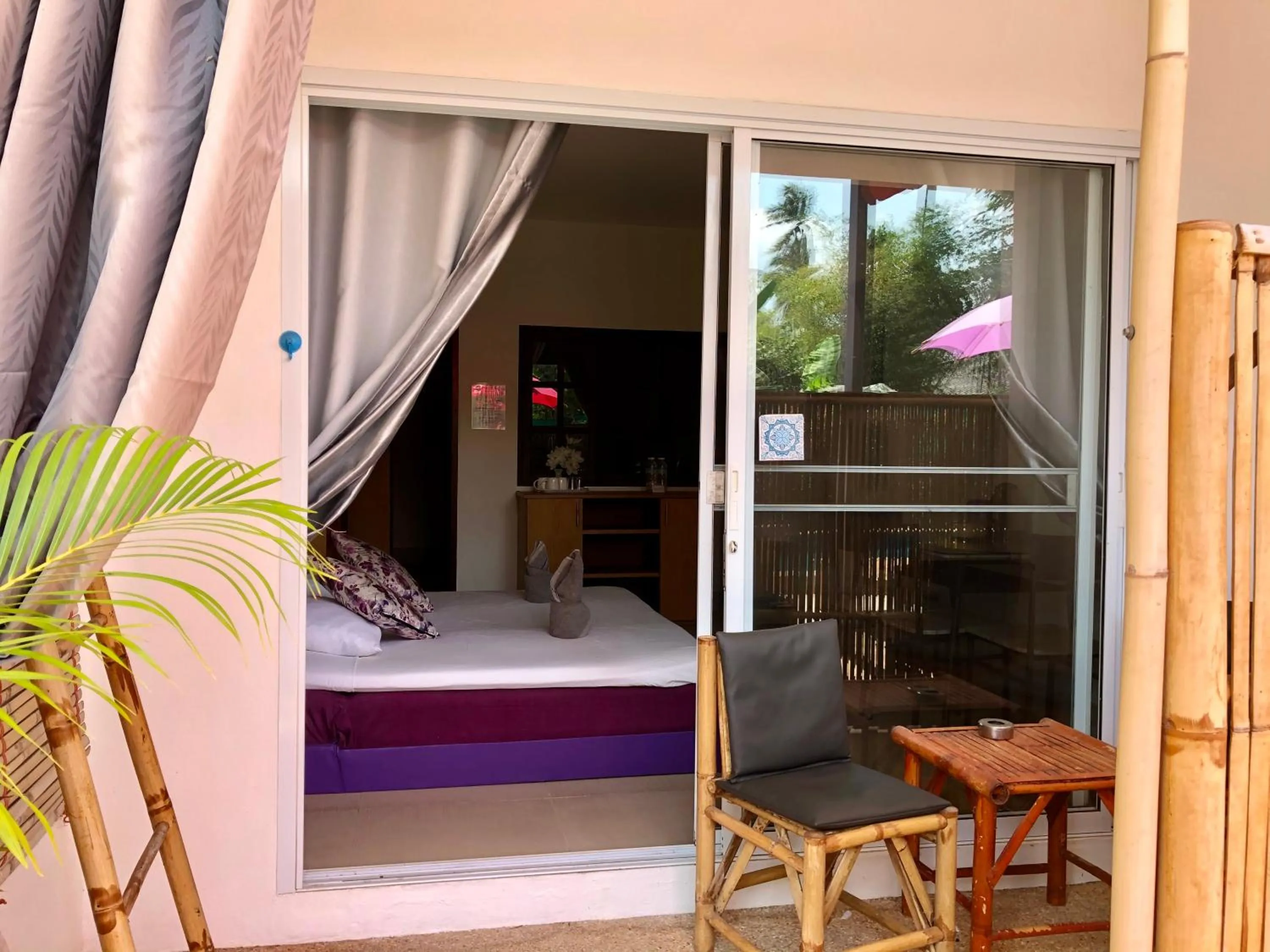 Patio, Bed in Samui Zenity